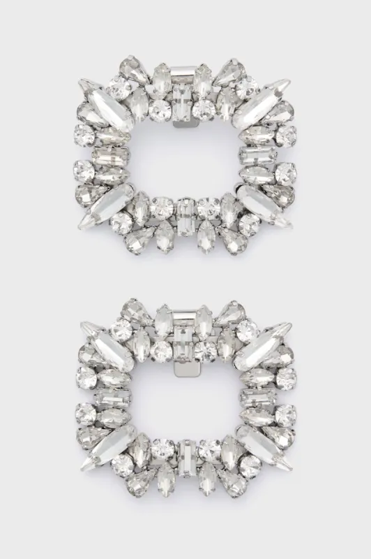 Crystal Shoe Clips Set sold by Tuckernuck