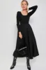 Black Midi Dress sold by Tuckernuck