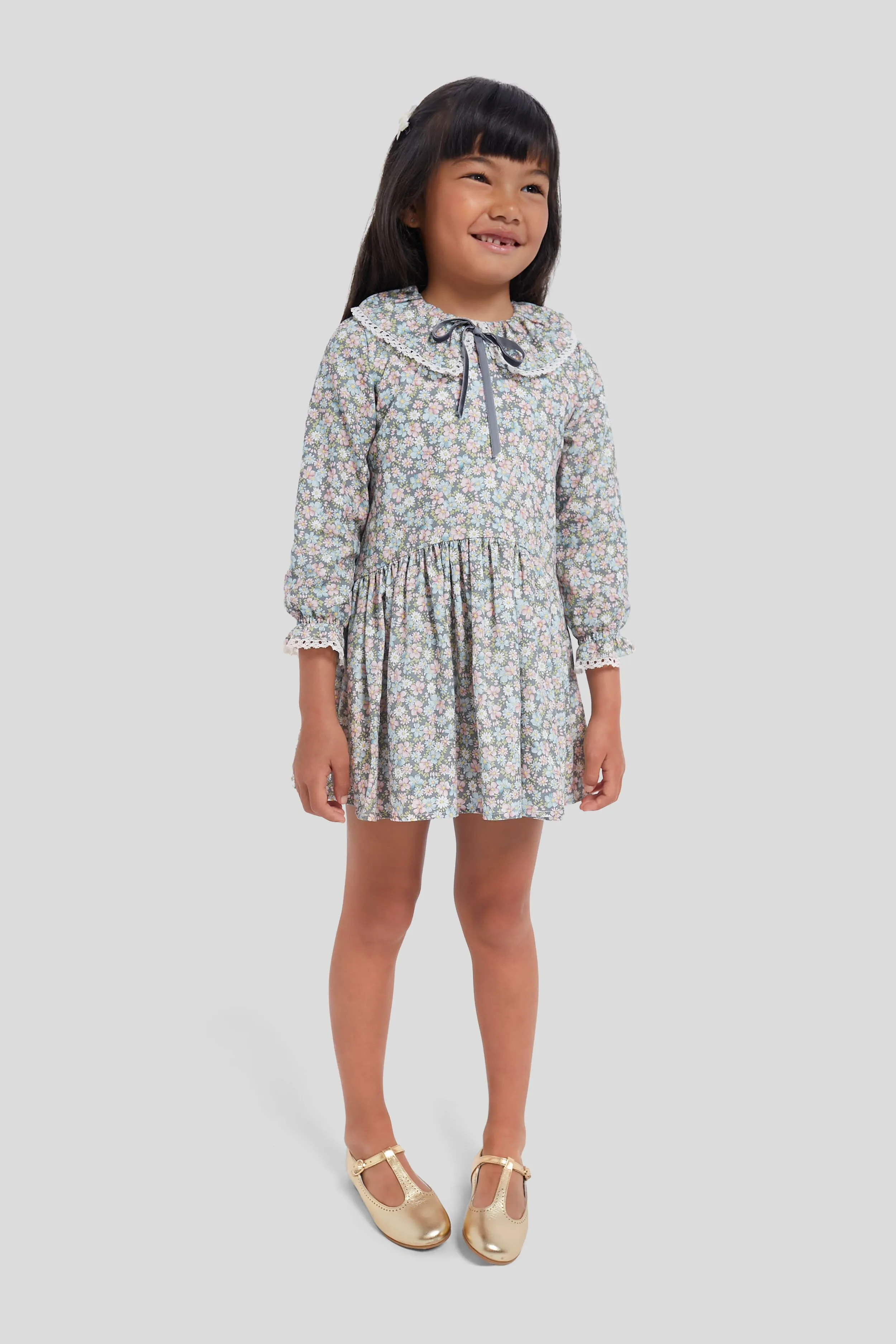 Gold Leather T Bar Shoes sold by Tuckernuck product image thumbnail 2