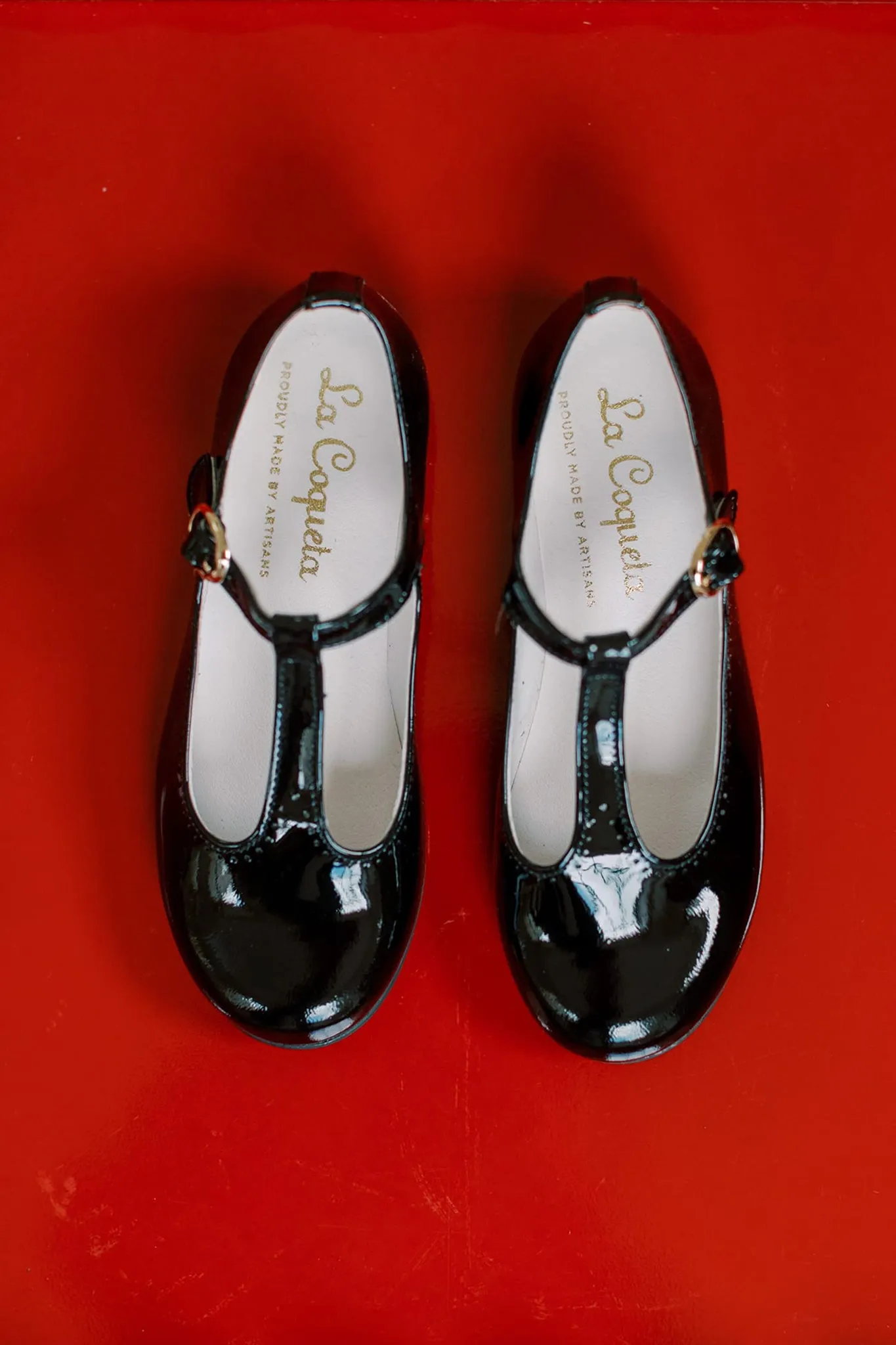 Black Patent Leather T Bar Shoes sold by Tuckernuck