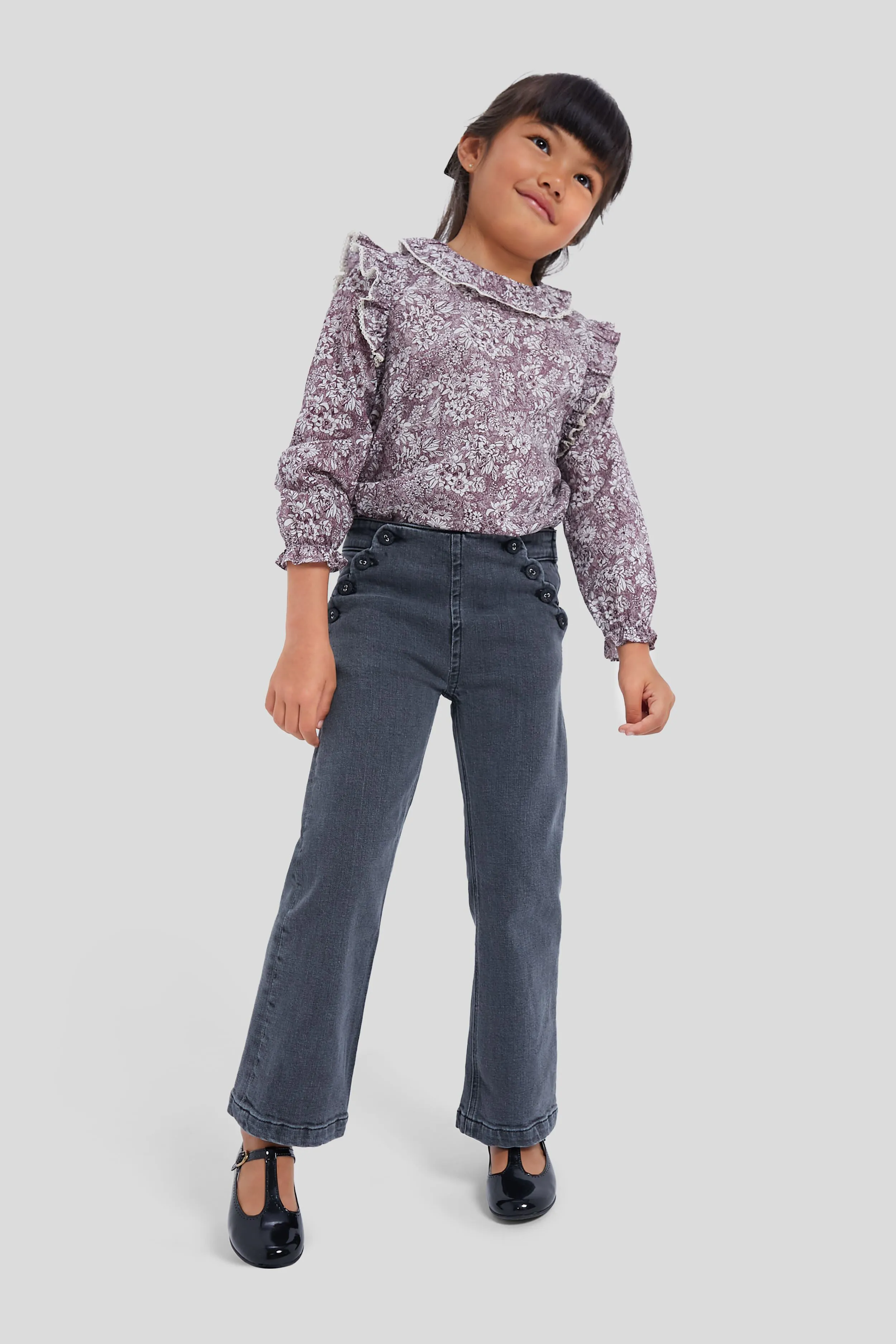 Black Patent Leather T Bar Shoes sold by Tuckernuck product image thumbnail 3