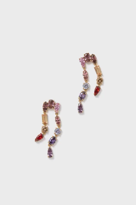 Pink Multi Tompkins Earrings sold by Tuckernuck