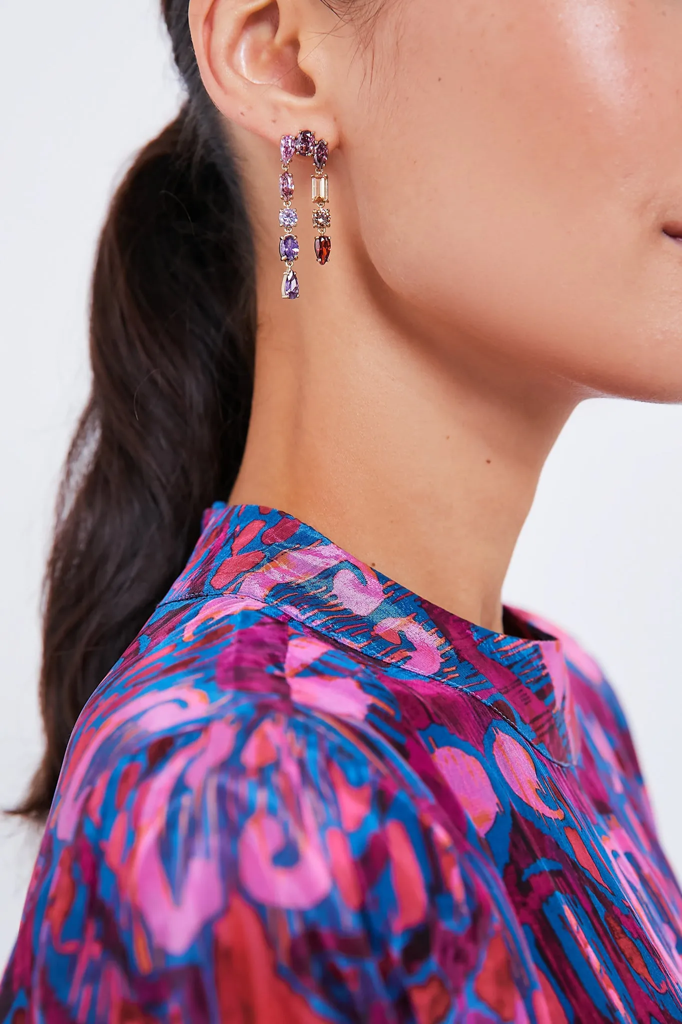 Pink Multi Tompkins Earrings sold by Tuckernuck product image thumbnail 2