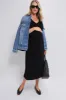 Black The Softest Rib Nursing Dress sold by Tuckernuck