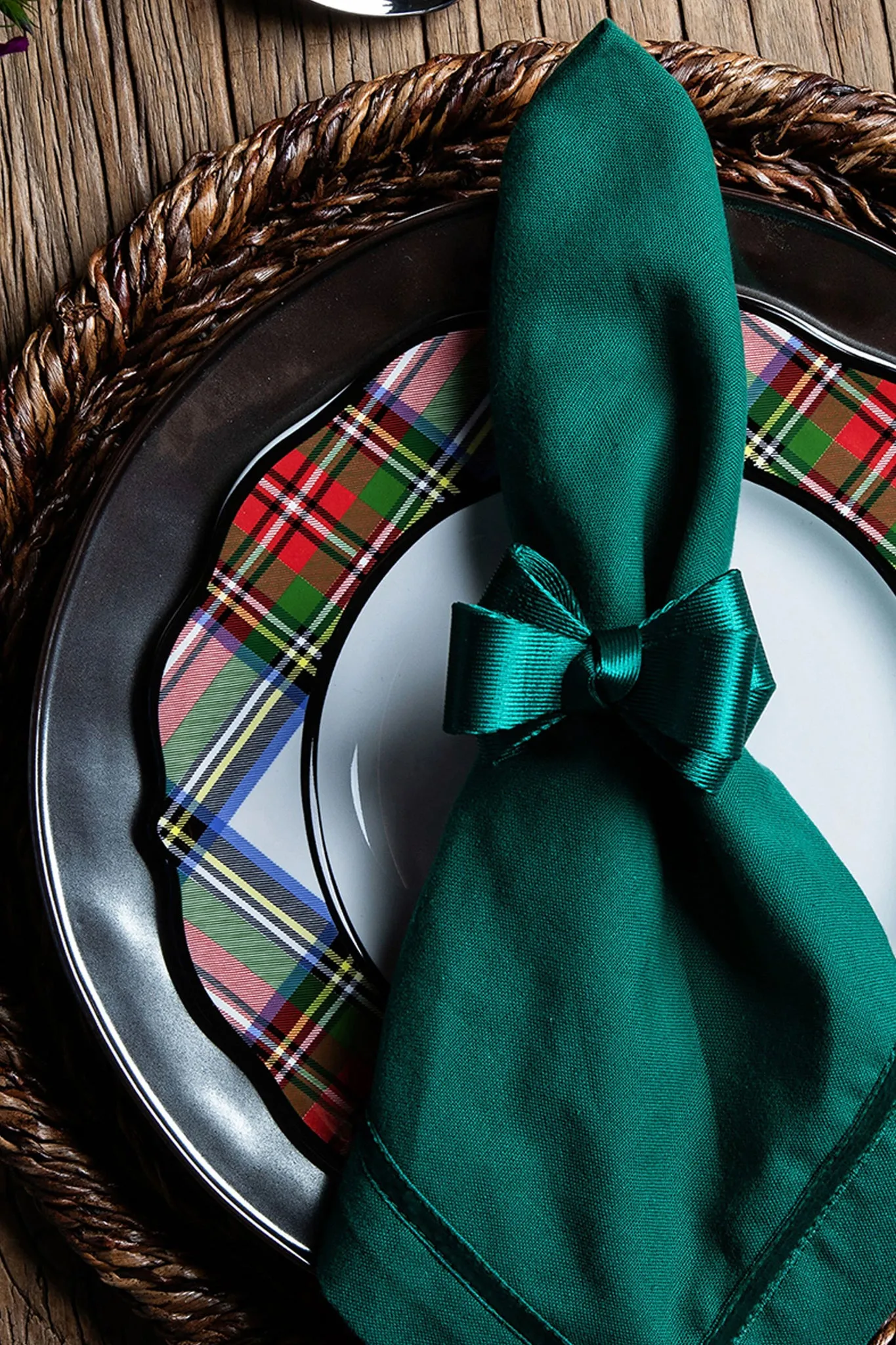 Green Tuxedo Napkin Ring sold by Tuckernuck product image thumbnail 2