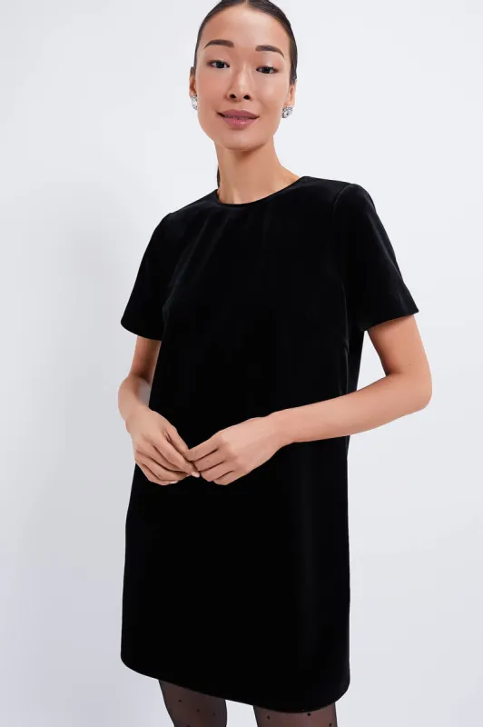 Black Velvet Mae Dress sold by Tuckernuck