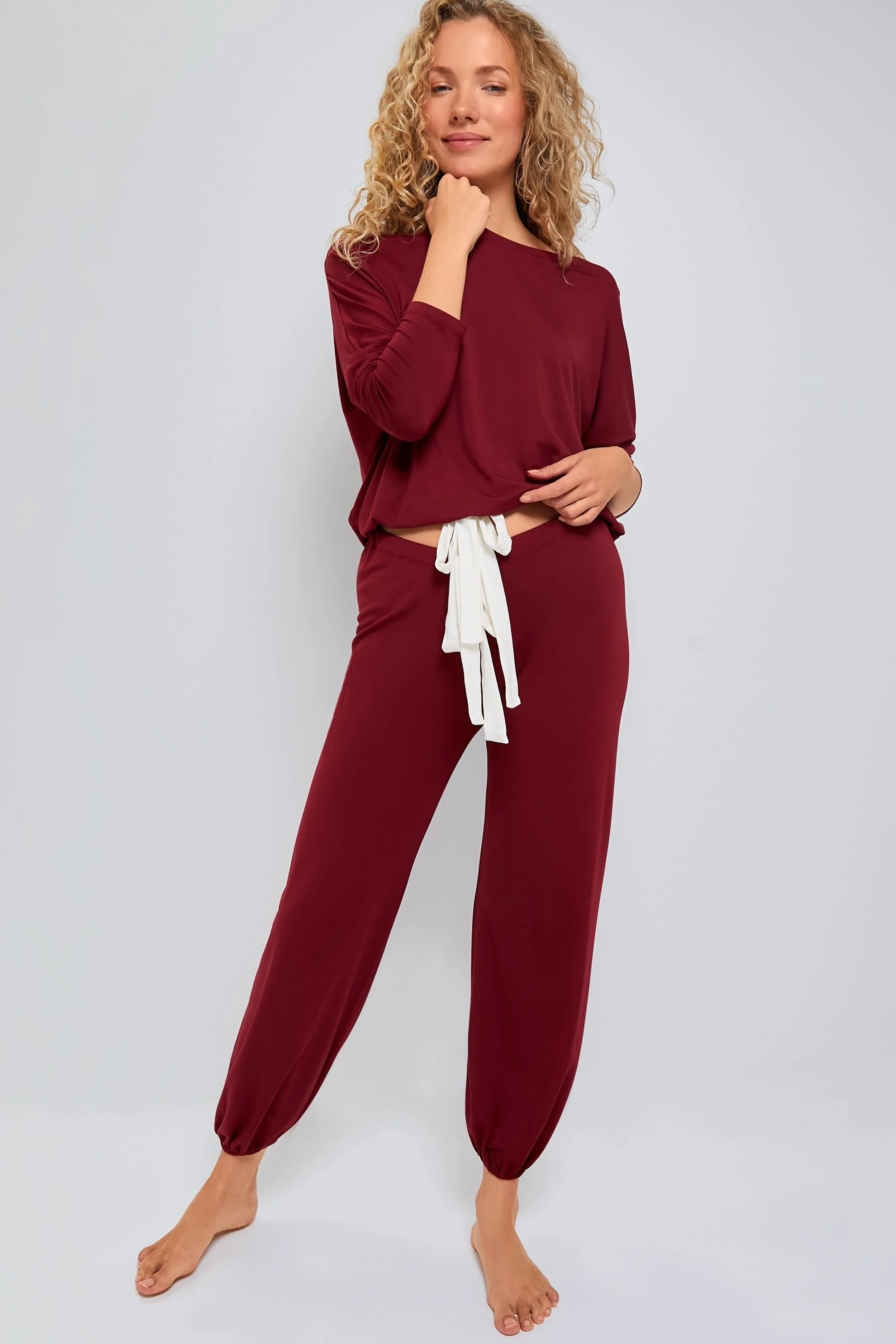 Cabernet Gisele Slouchy Set sold by Tuckernuck product image thumbnail 3