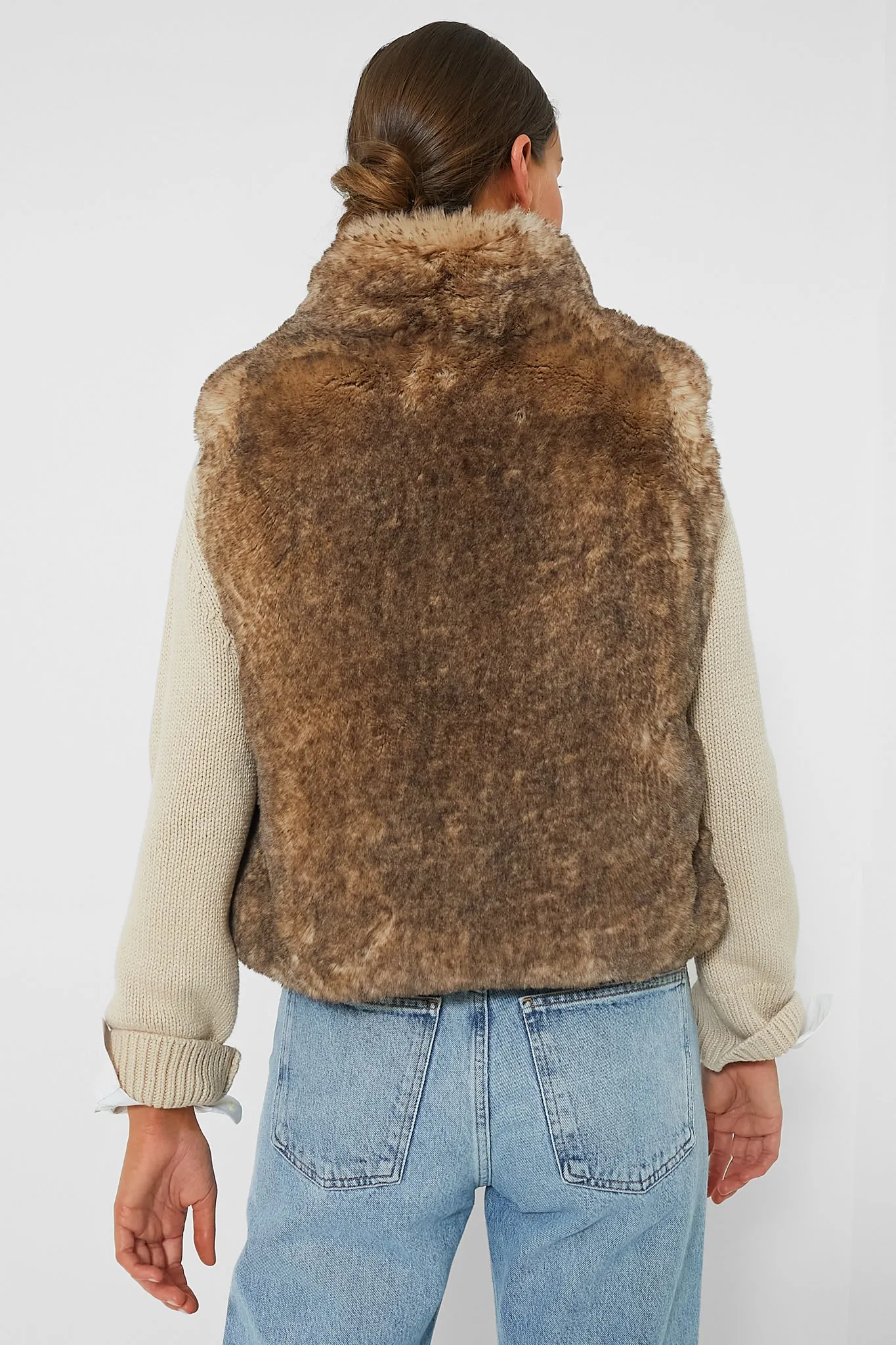 Greige Marcello Vest sold by Tuckernuck product image thumbnail 4