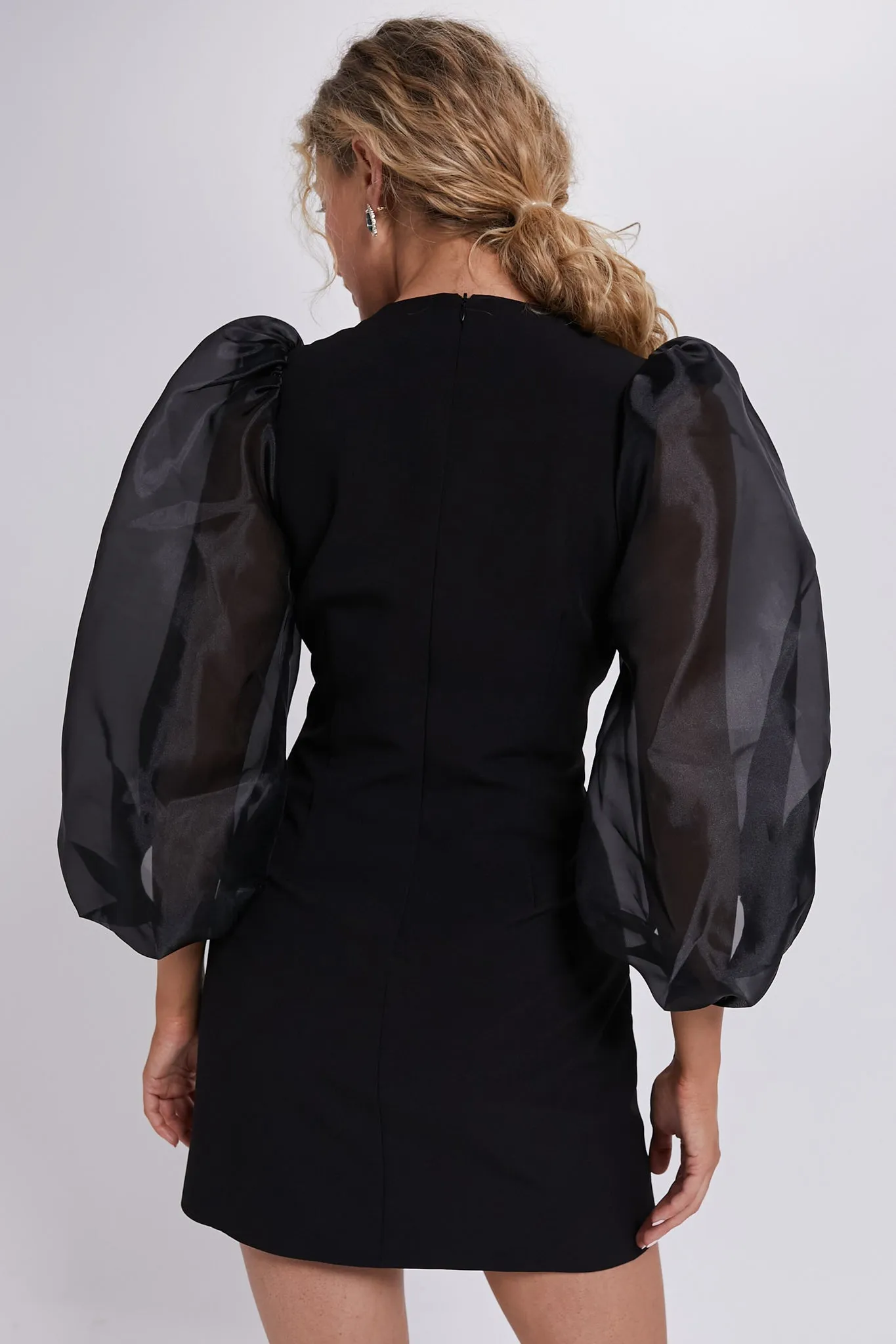 Black Harriet Dress sold by Tuckernuck product image thumbnail 4
