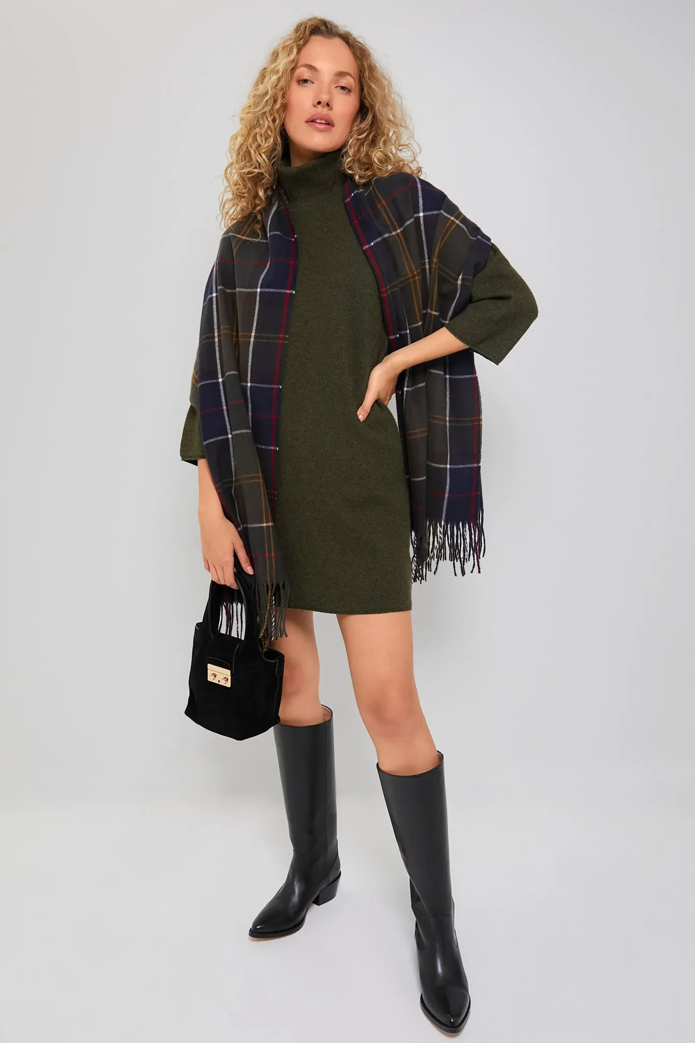 Moss Green Vivianne Dress sold by Tuckernuck product image thumbnail 2