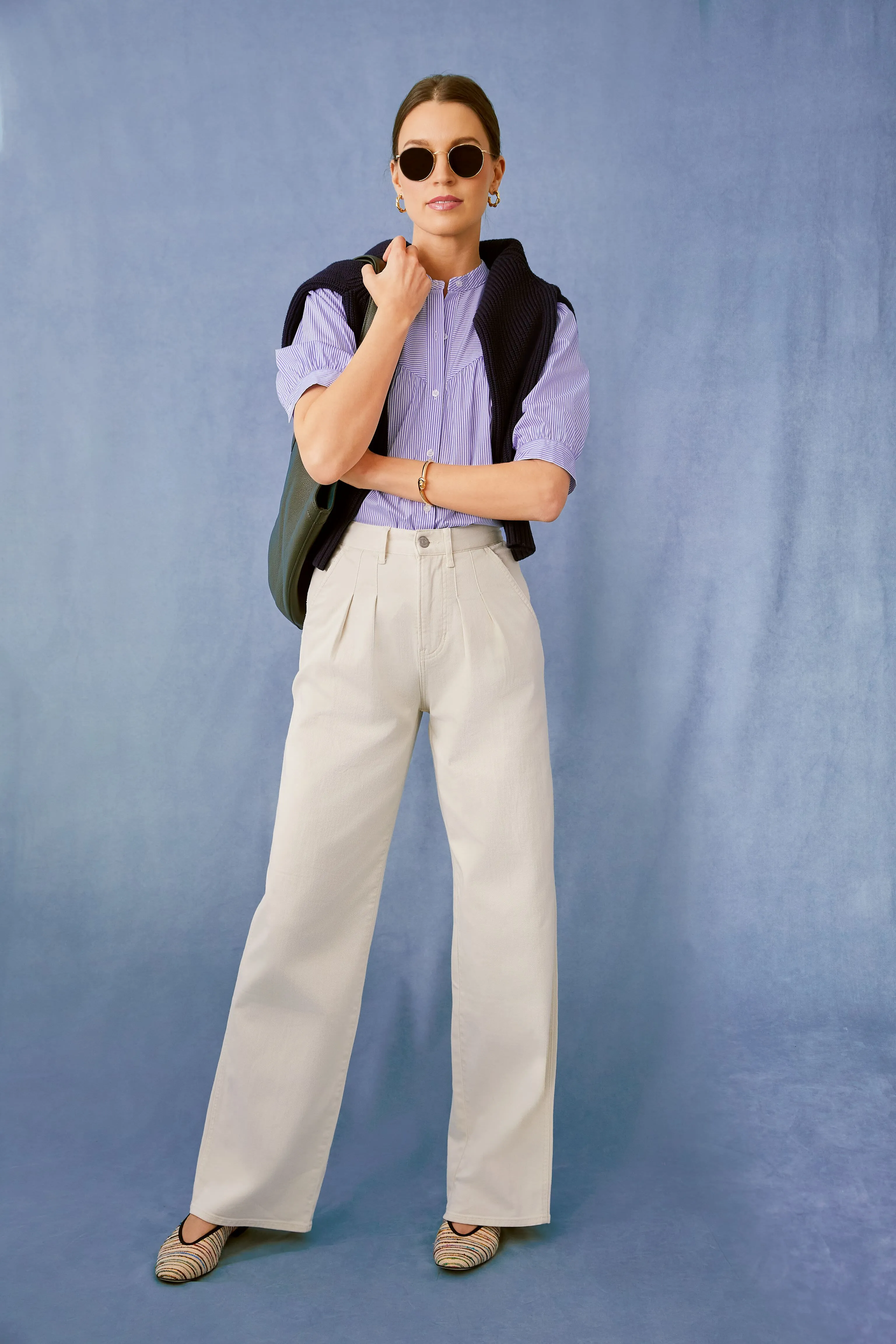 Round Sunglasses sold by Tuckernuck product image thumbnail 2