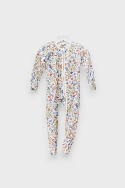 Foxy Forest Onesie made by Tuckernuck
