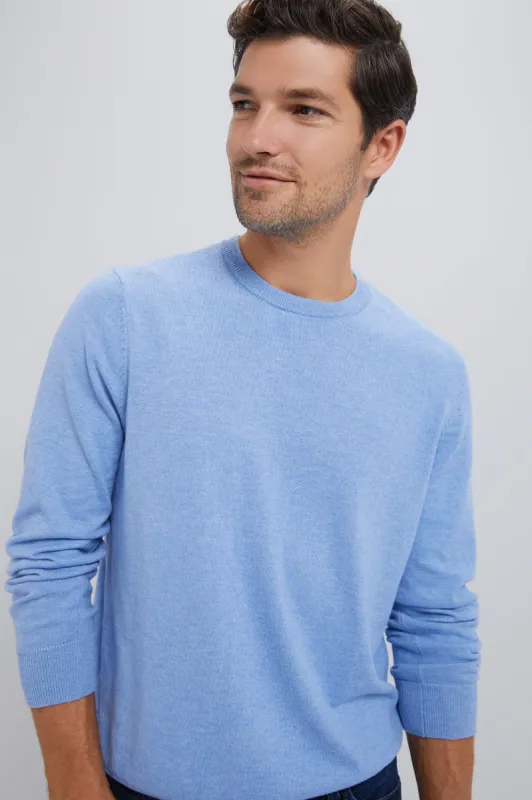 Light Blue Tidal Sweater sold by Tuckernuck