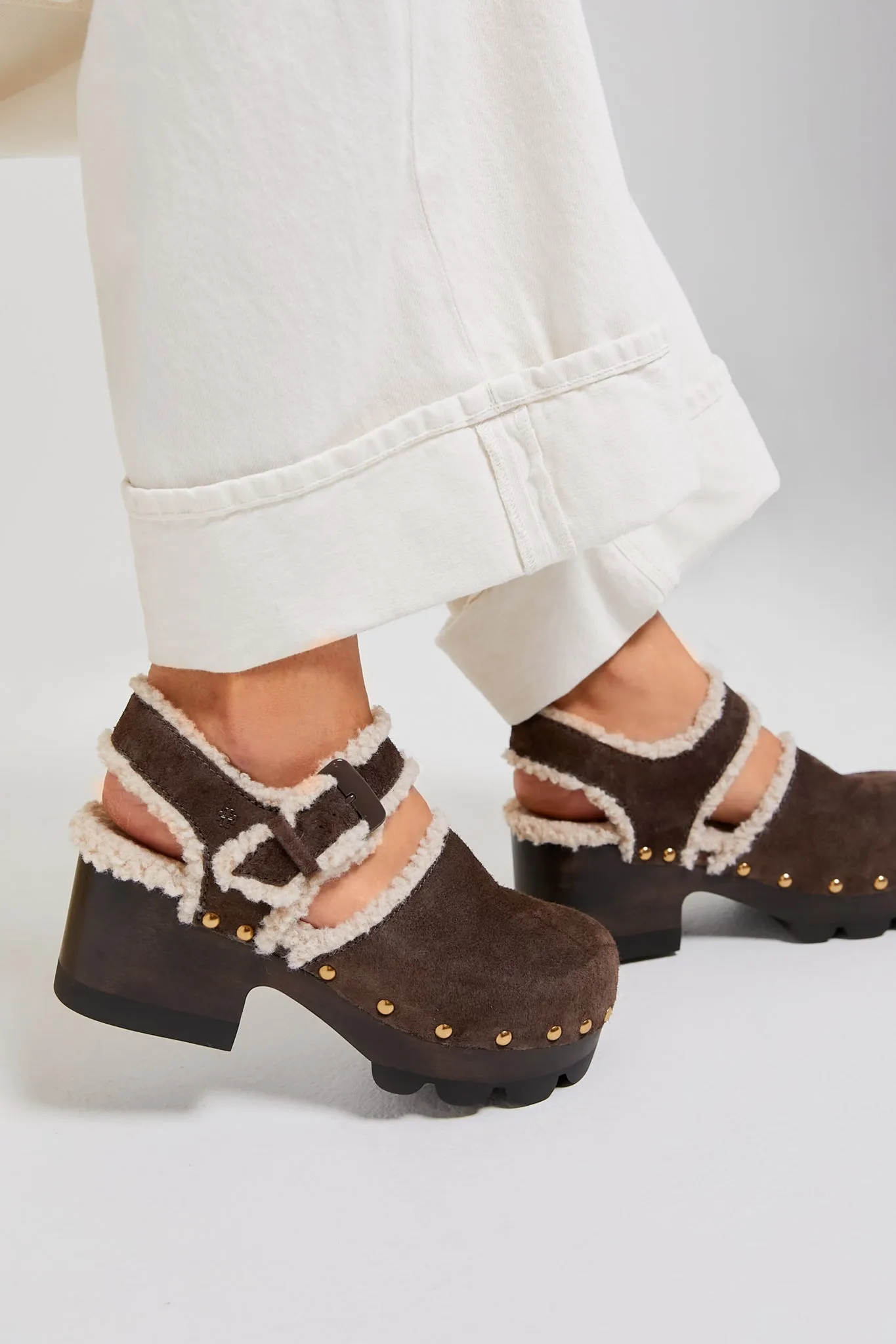 Deep Espresso Shearling Clog sold by Tuckernuck product image thumbnail 2