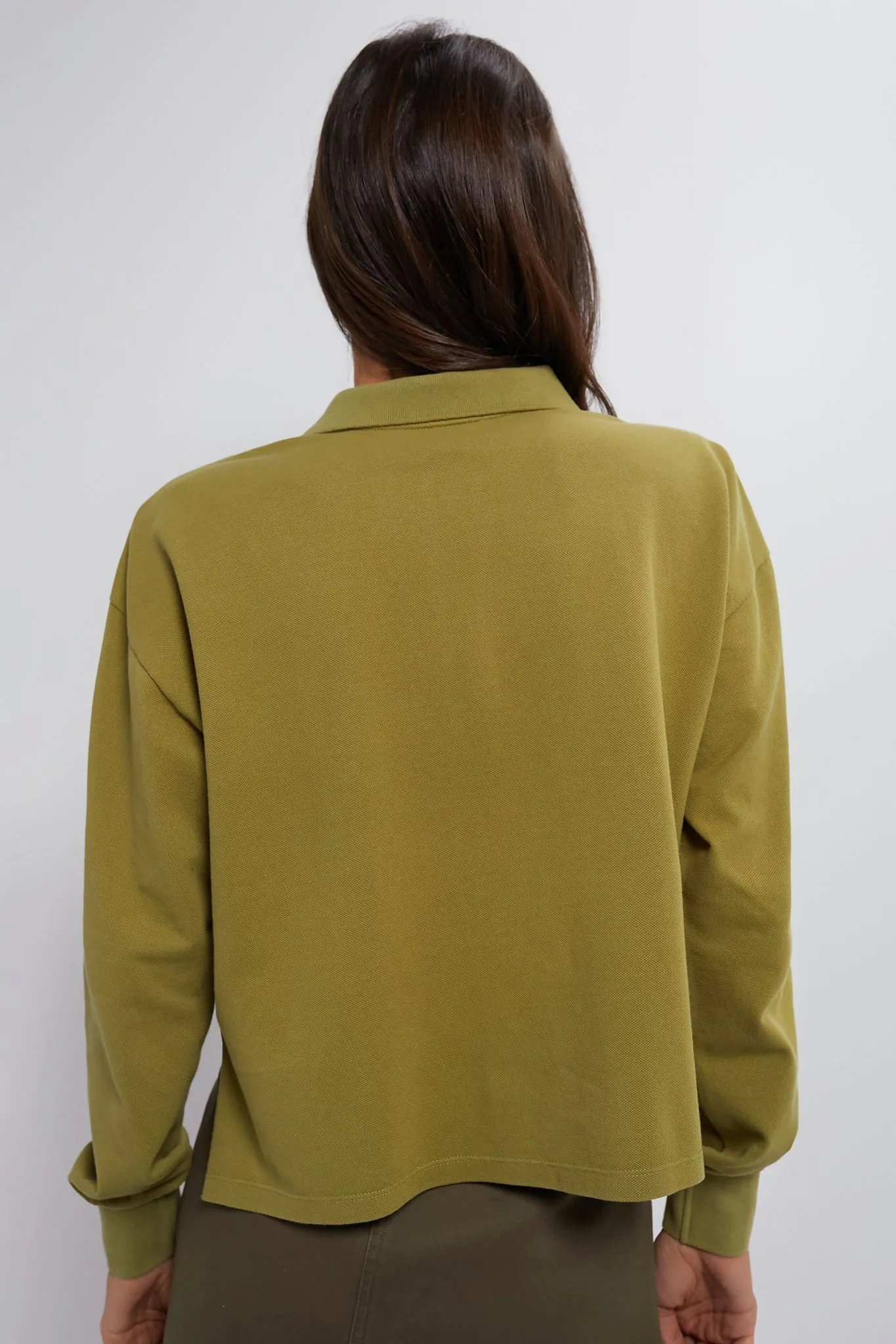 Woodbine Long Sleeve Pique Holmes Boyfriend Polo sold by Tuckernuck product image thumbnail 4