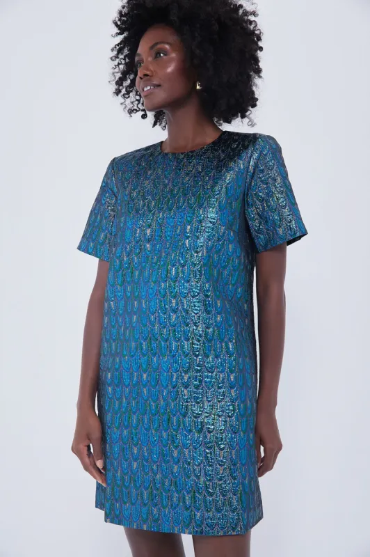 Pavo Jacquard Mae Dress sold by Tuckernuck