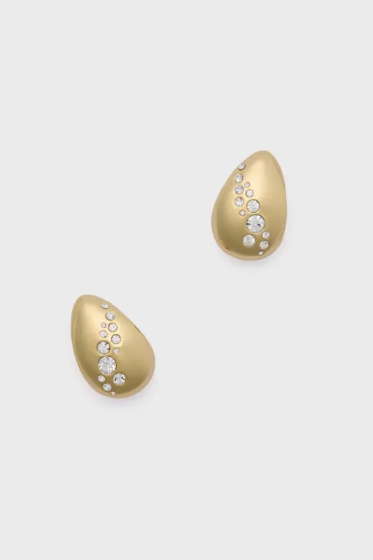 Gold Teardrop Paige Studs sold by Tuckernuck