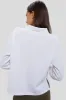 White Long Sleeve Pique Holmes Boyfriend Polo sold by Tuckernuck