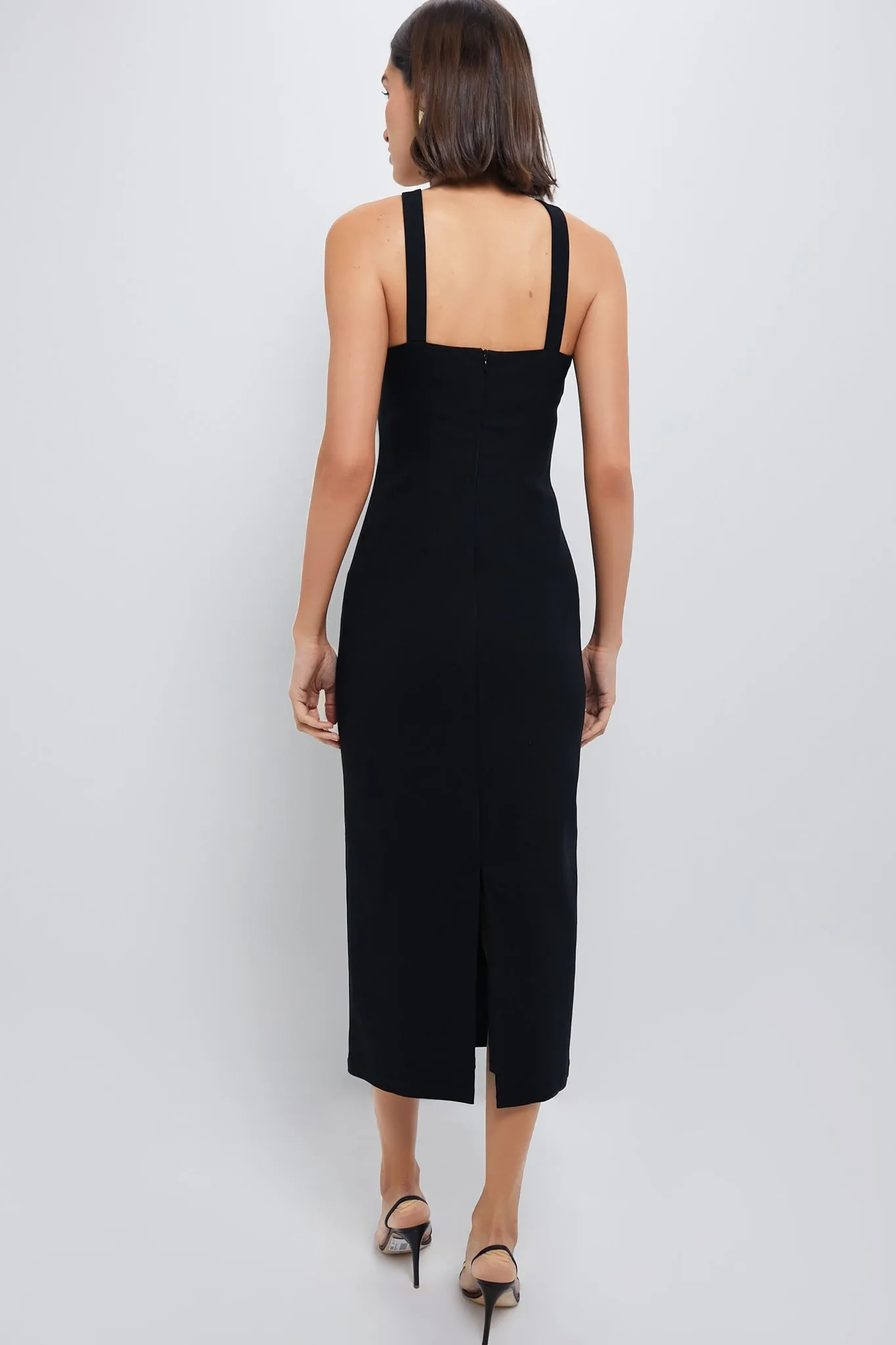 Black Criss-Cross Alice Dress sold by Tuckernuck product image thumbnail 4