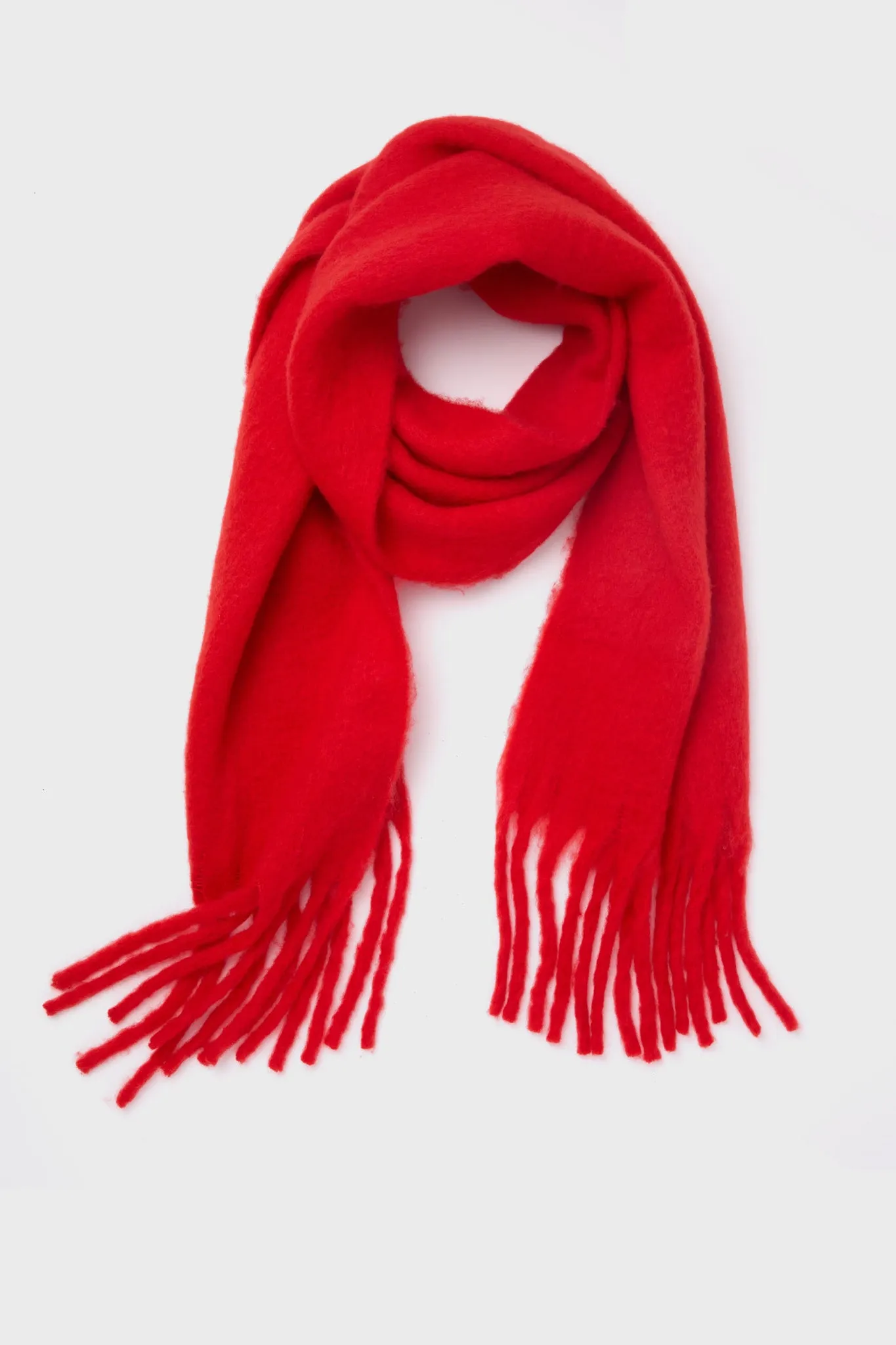 Red Chic Solid Scarf sold by Tuckernuck