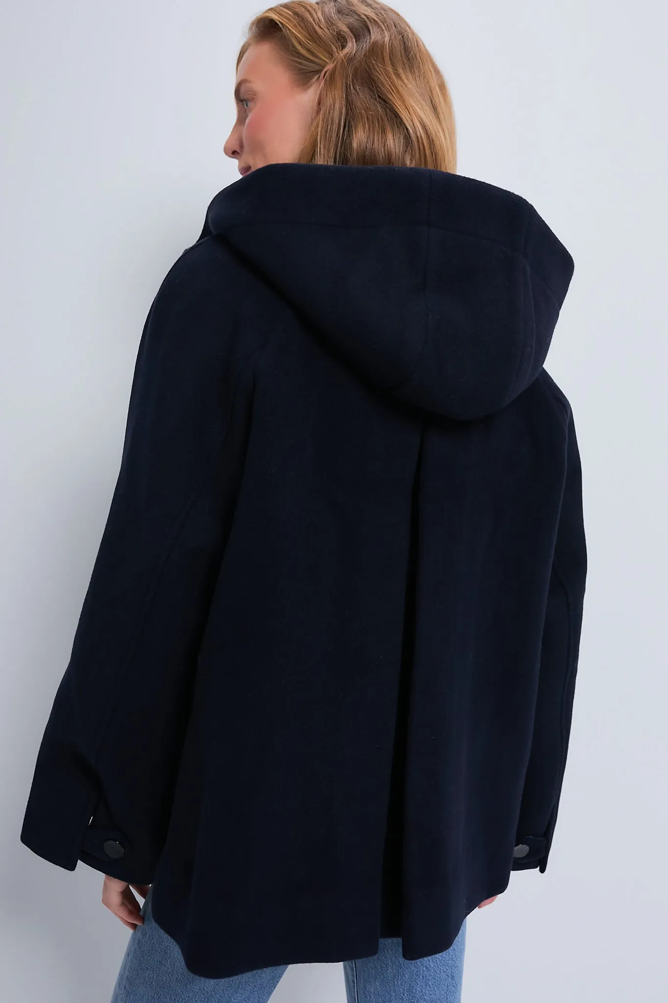 Sky Captain Boiled Wool Midi Jacket sold by Tuckernuck product image thumbnail 4