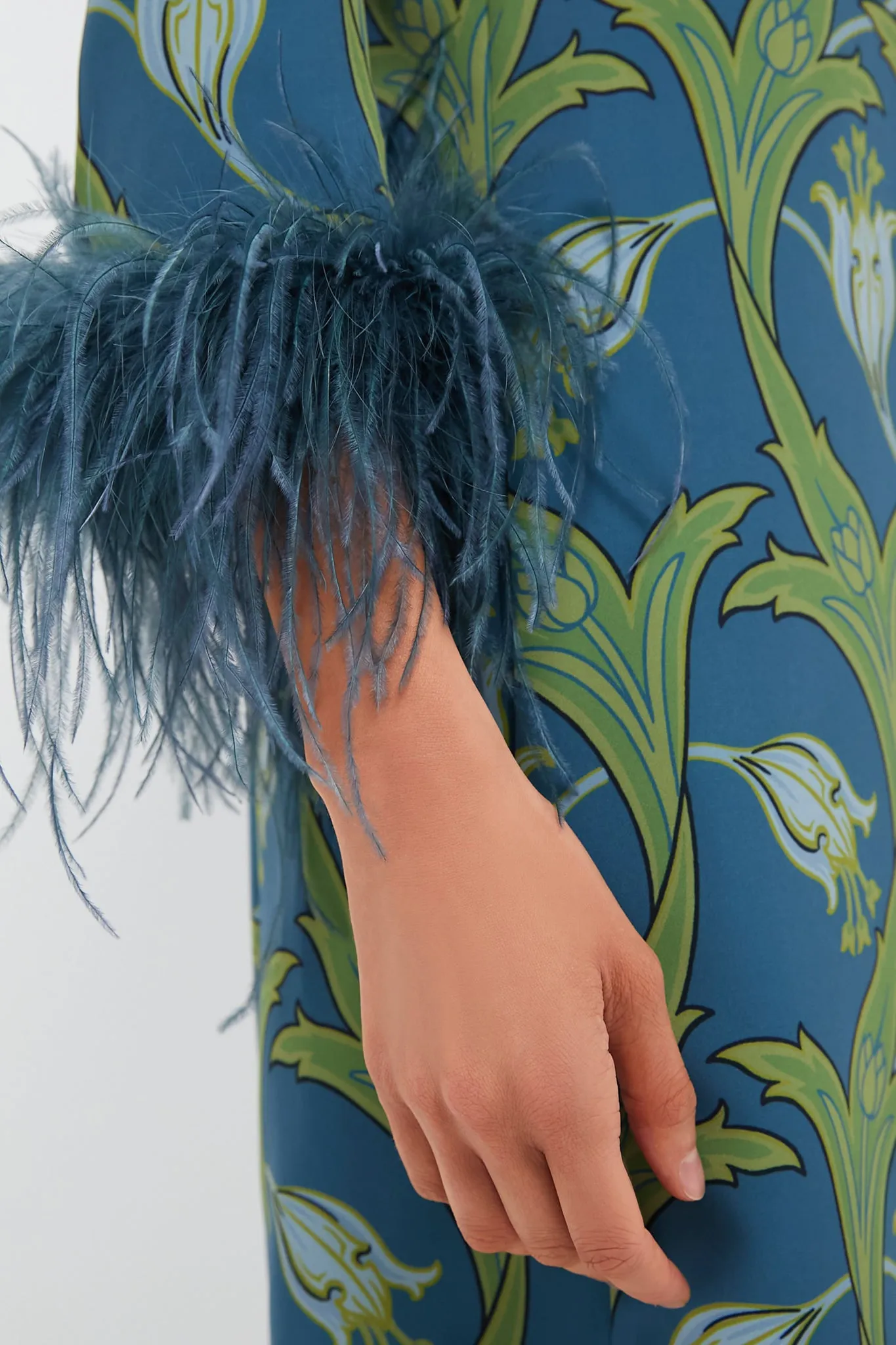 Deco Floral Feather Mod Mary Dress sold by Tuckernuck product image thumbnail 5