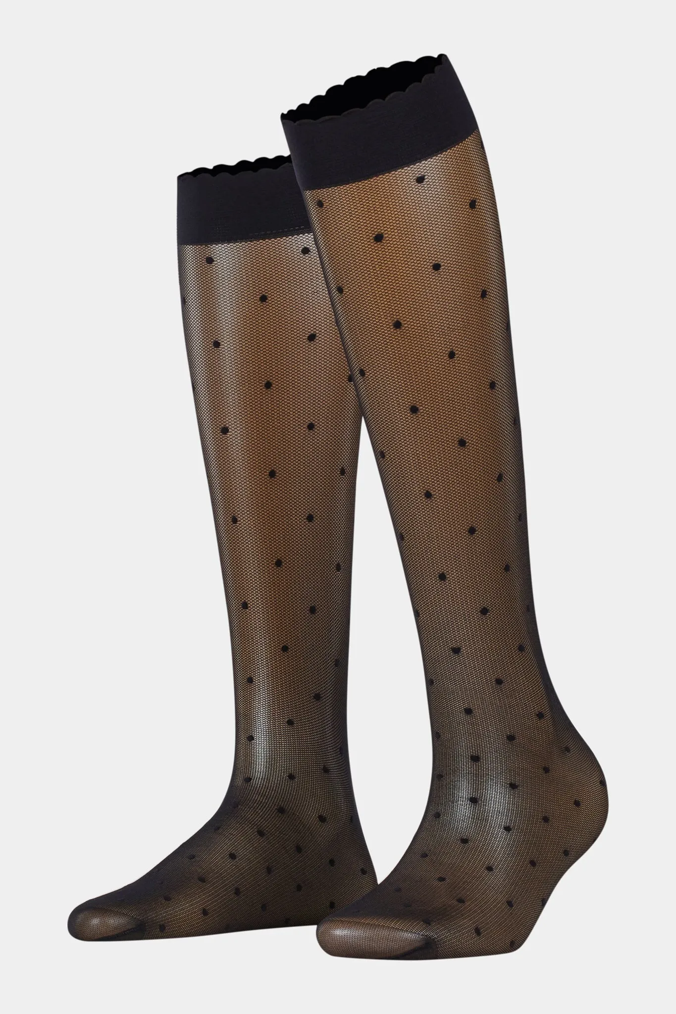 Black Dot Knee Highs sold by Tuckernuck product image thumbnail 3