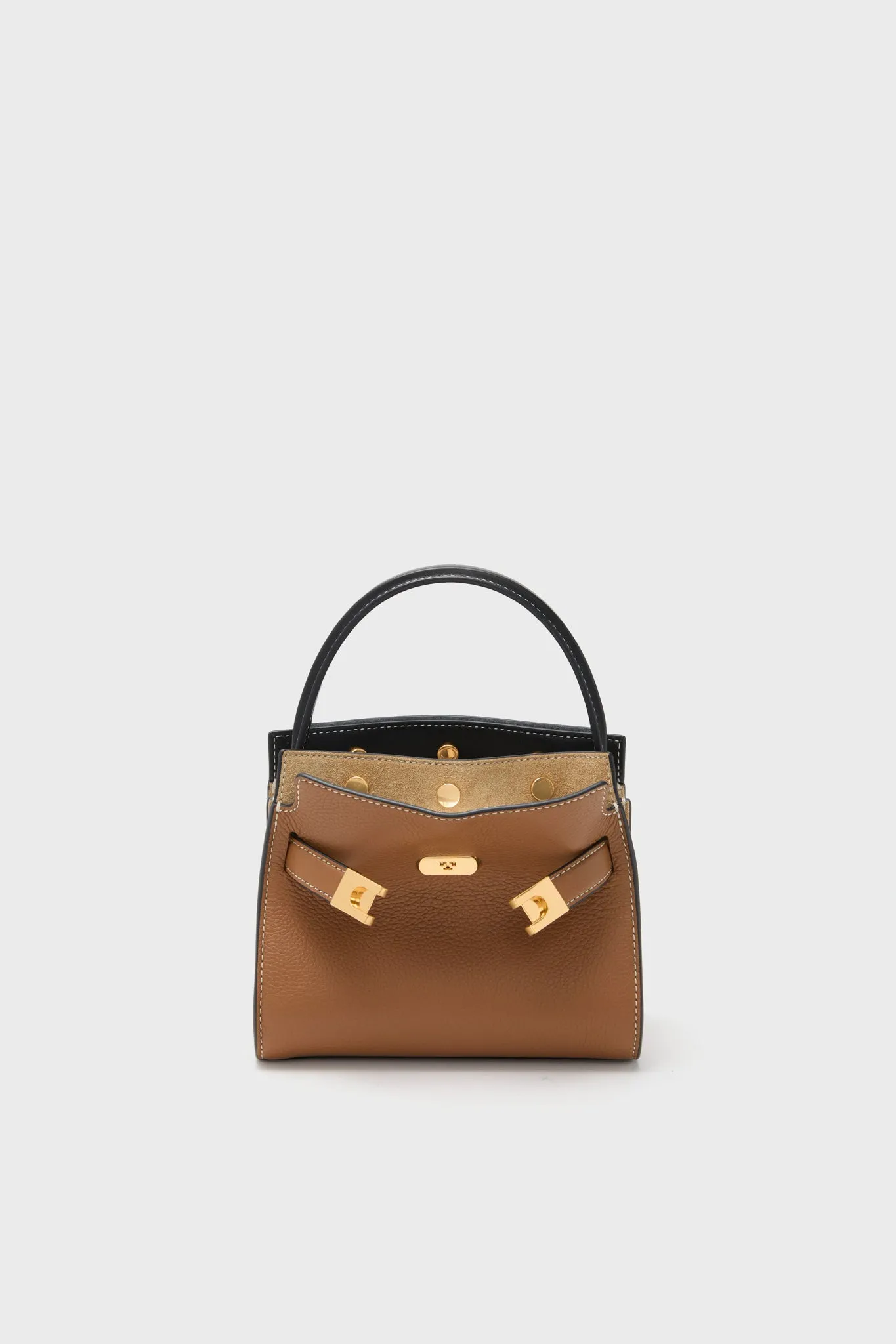 Tiger's Eye Lee Radziwill Pebbled Petite Double Bag sold by Tuckernuck