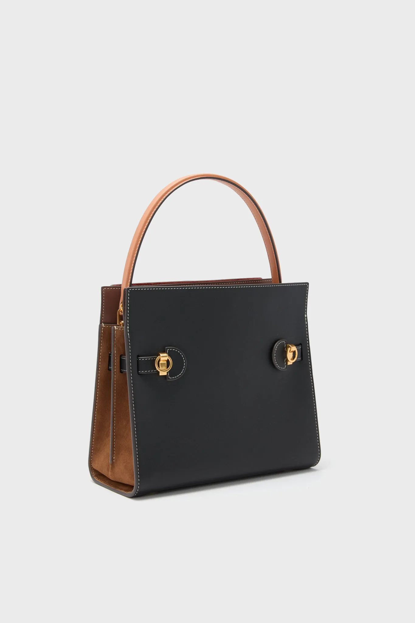 Black Lee Radziwill Small Double Bag sold by Tuckernuck product image thumbnail 5