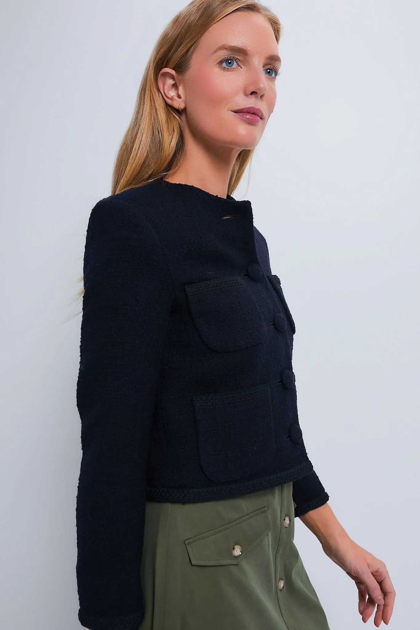 Midnight Tweed Jacket sold by Tuckernuck product image thumbnail 3