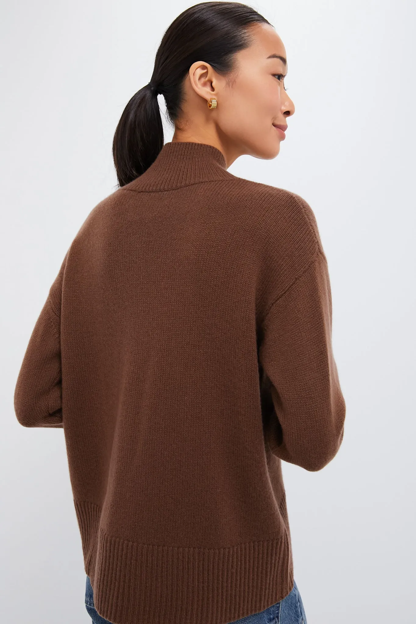 Brown Roll Neck Jumper sold by Tuckernuck product image thumbnail 4