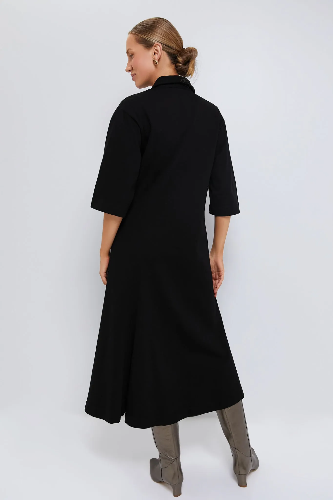 Black Elliot Dress sold by Tuckernuck product image thumbnail 4