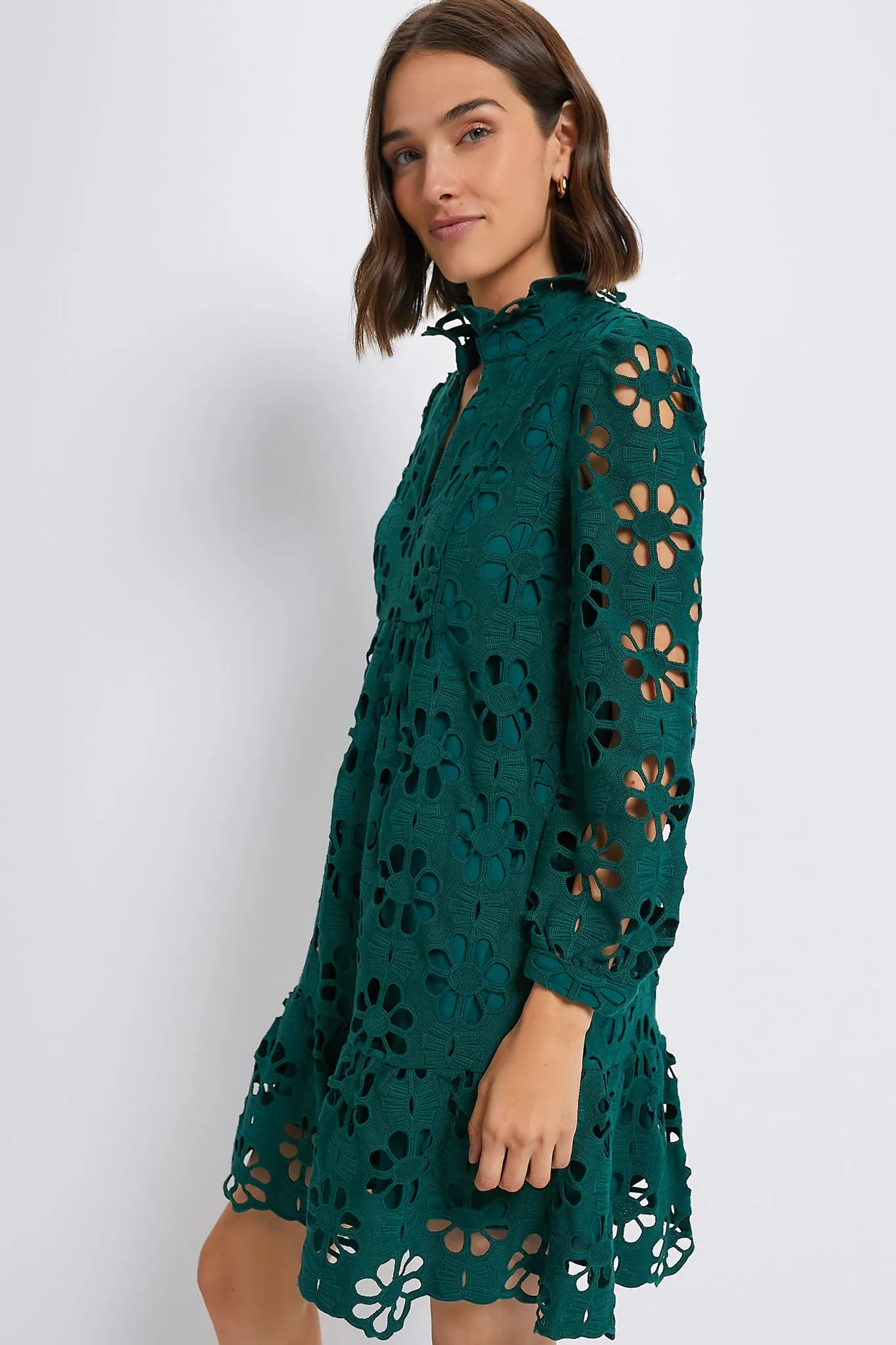 Green Lace Palmerston Dress sold by Tuckernuck product image thumbnail 3