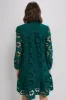 Green Lace Palmerston Dress sold by Tuckernuck