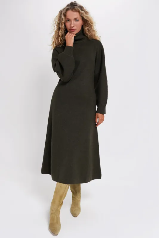 Moss Green Torie Sweater Dress sold by Tuckernuck