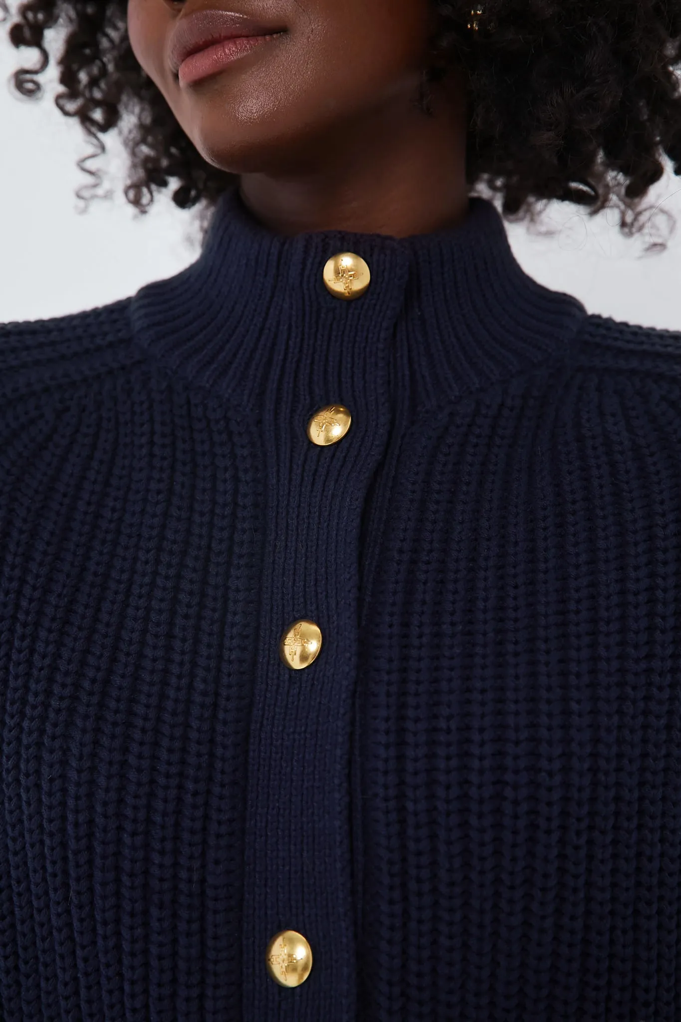 Navy Chelsea Cardigan sold by Tuckernuck product image thumbnail 5