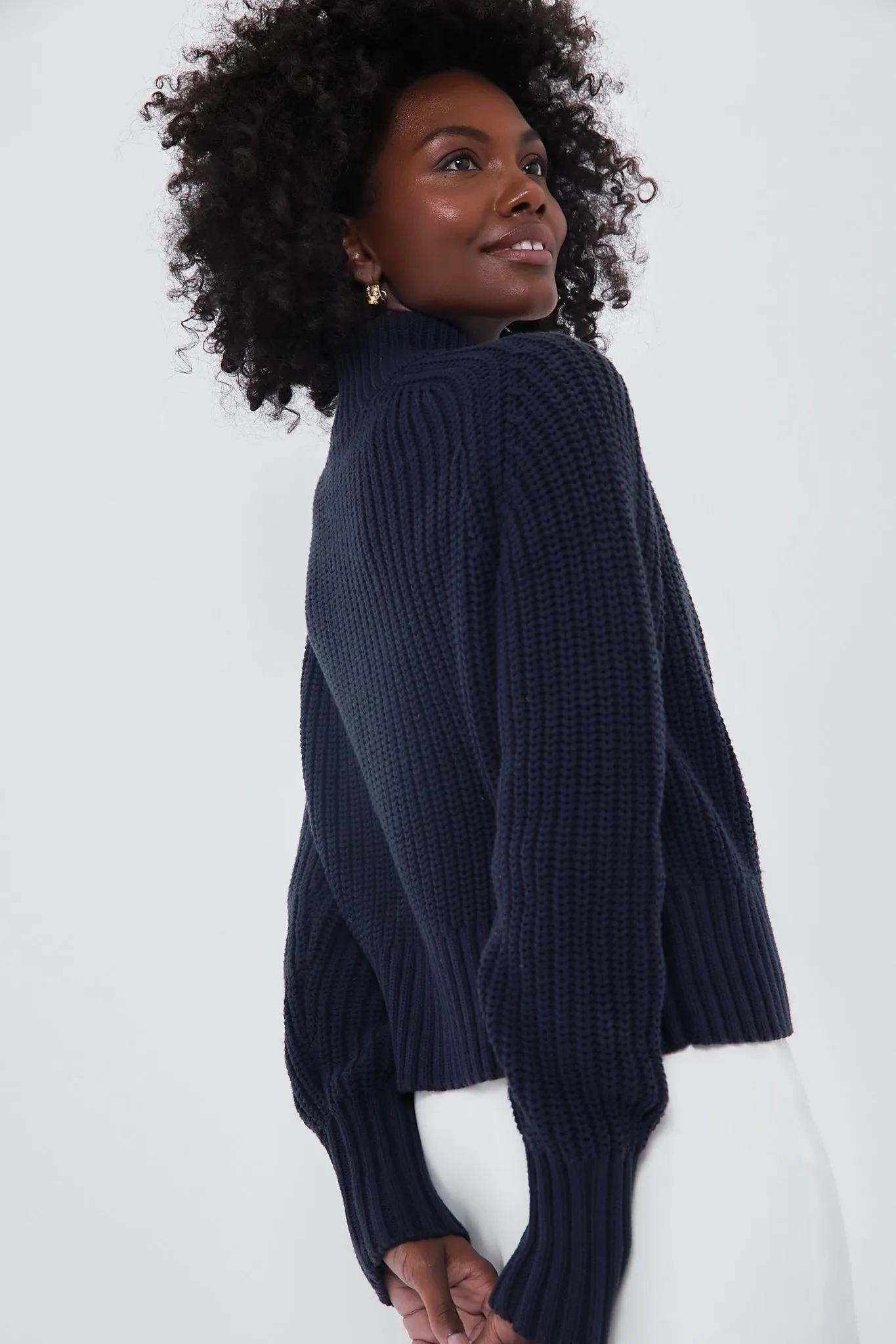 Navy Chelsea Cardigan sold by Tuckernuck product image thumbnail 4