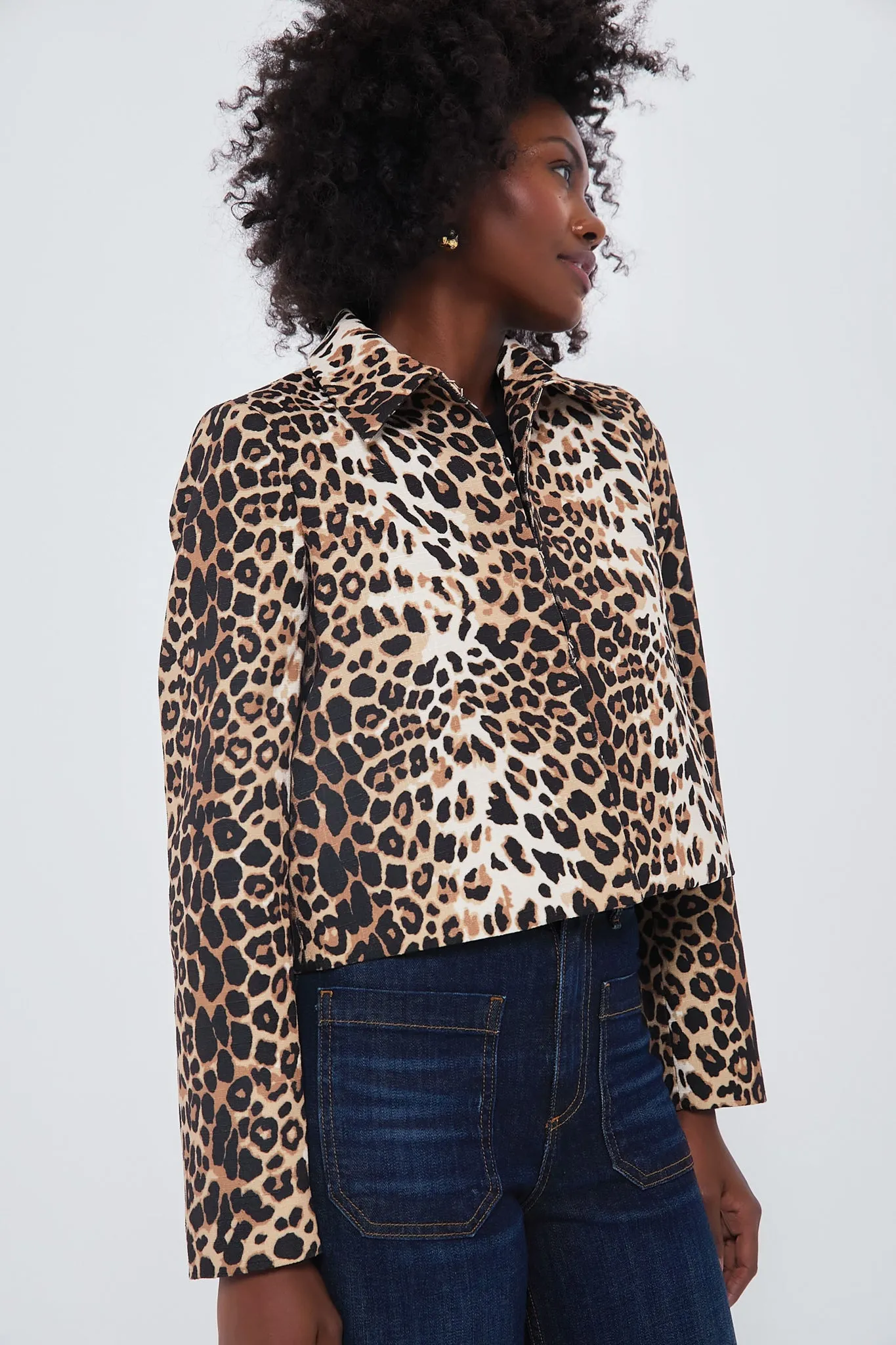 Leopard Faro Jacket sold by Tuckernuck product image thumbnail 3