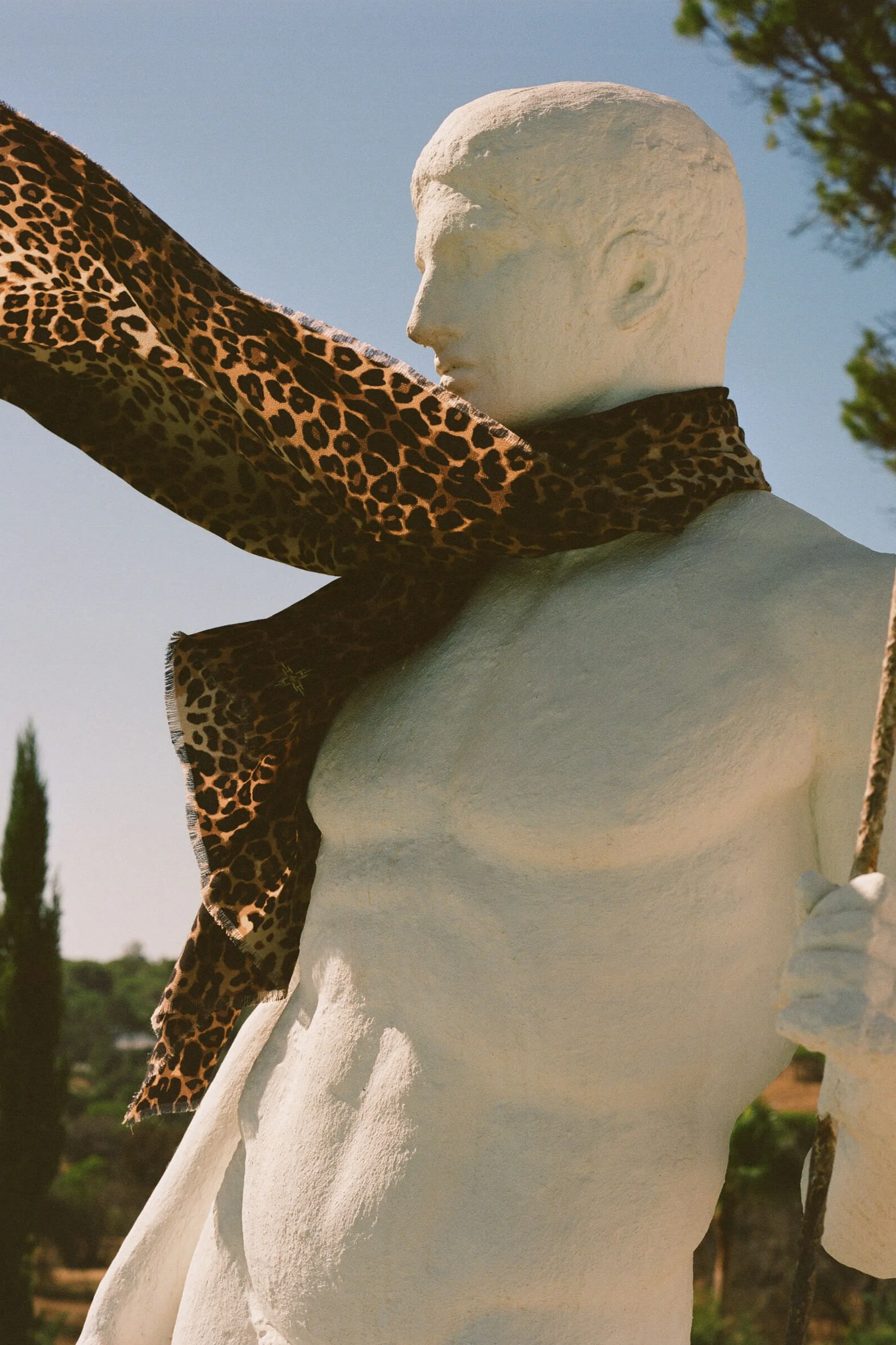 Leopard Lady P Scarf sold by Tuckernuck product image thumbnail 2