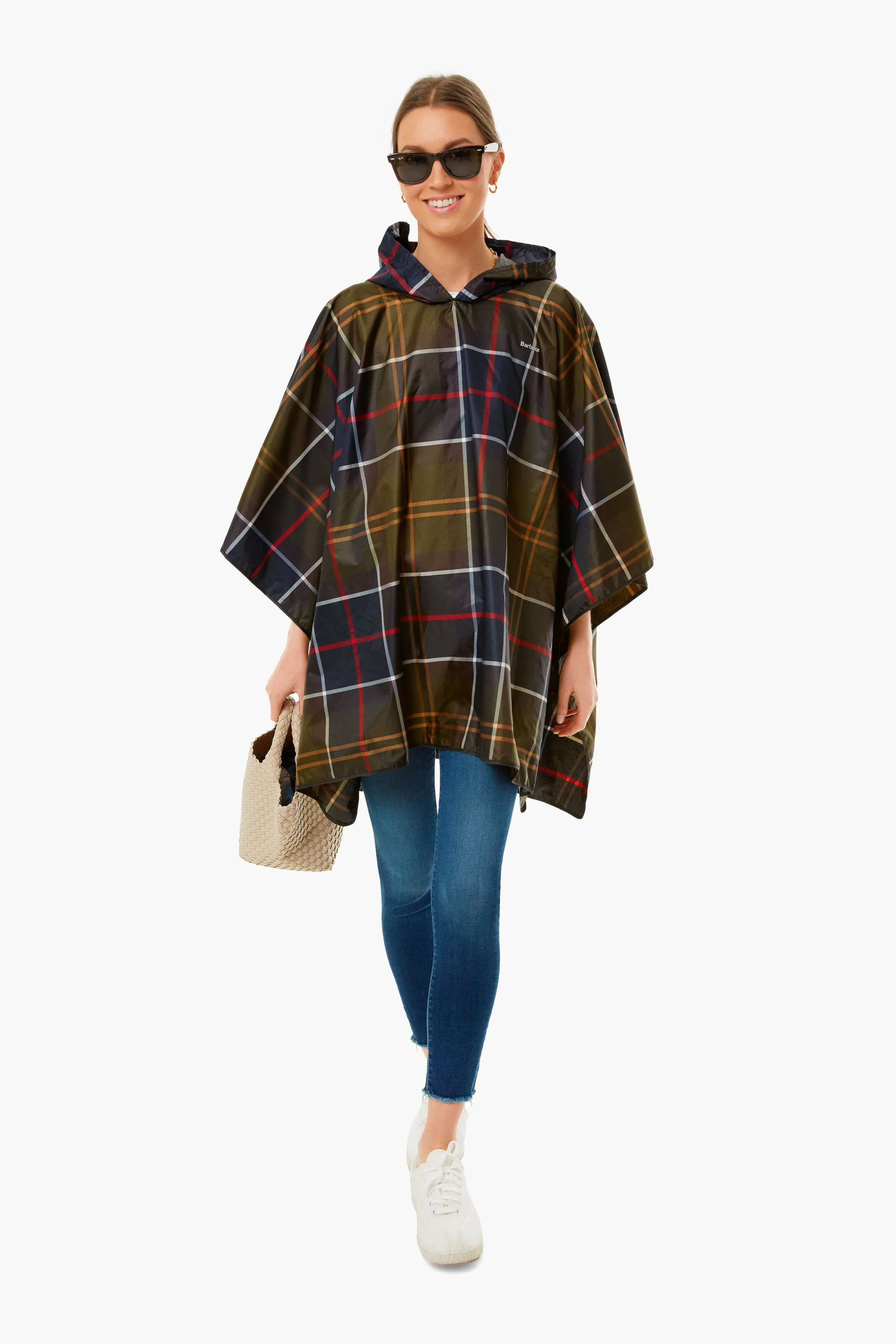 Classic Tartan Showerproof Poncho sold by Tuckernuck