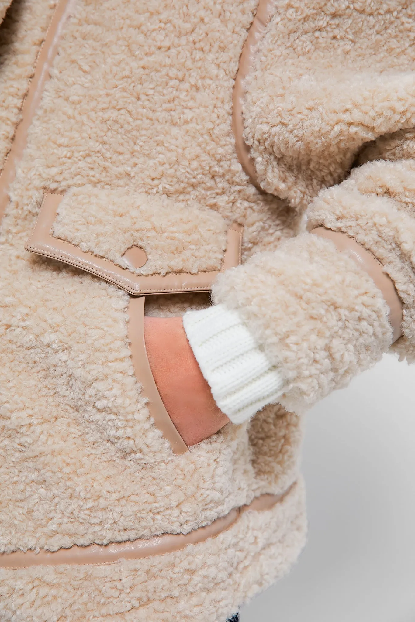 Fossil Ari Sherpa Coat sold by Tuckernuck product image thumbnail 5