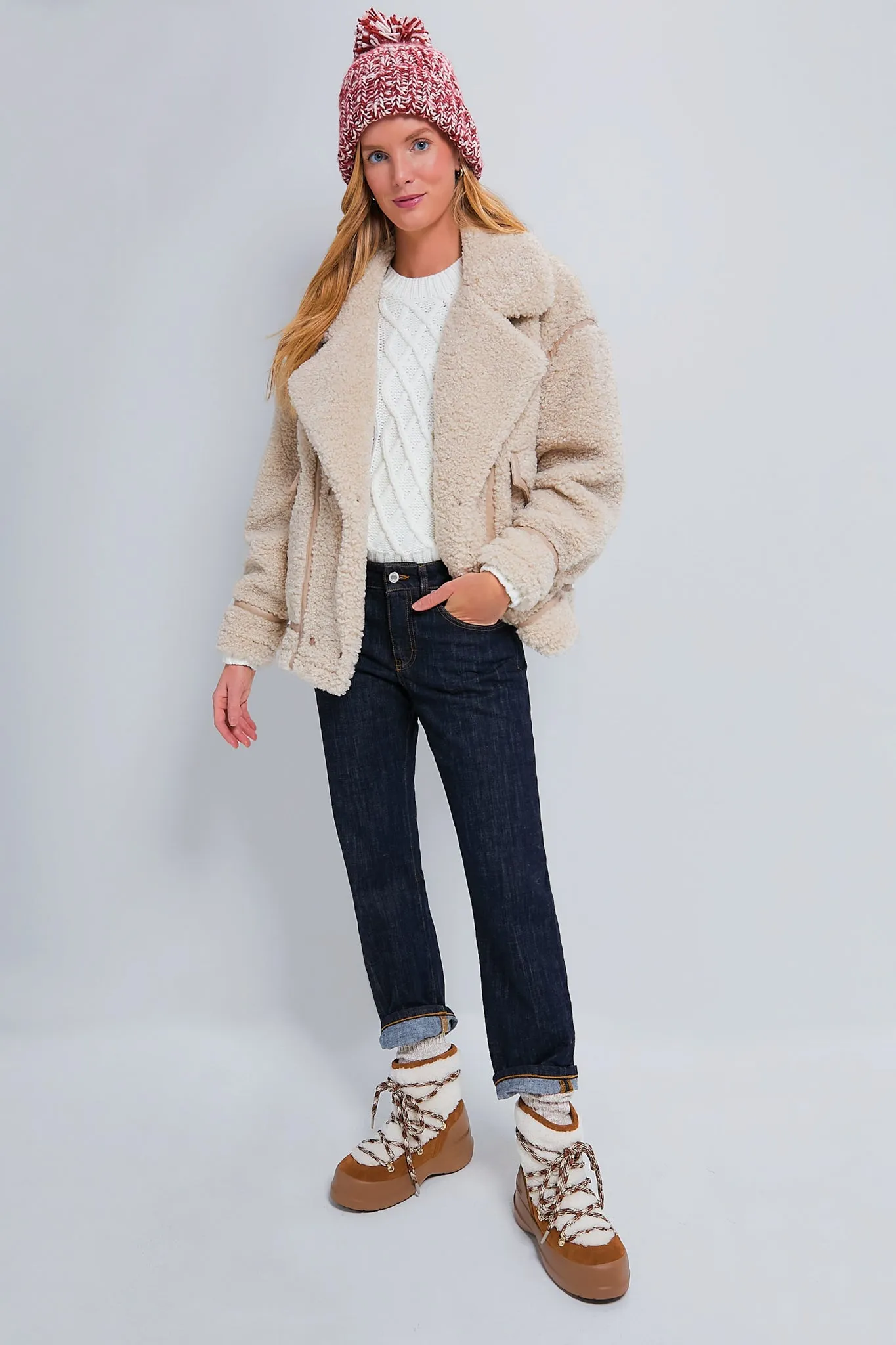 Fossil Ari Sherpa Coat sold by Tuckernuck product image thumbnail 2