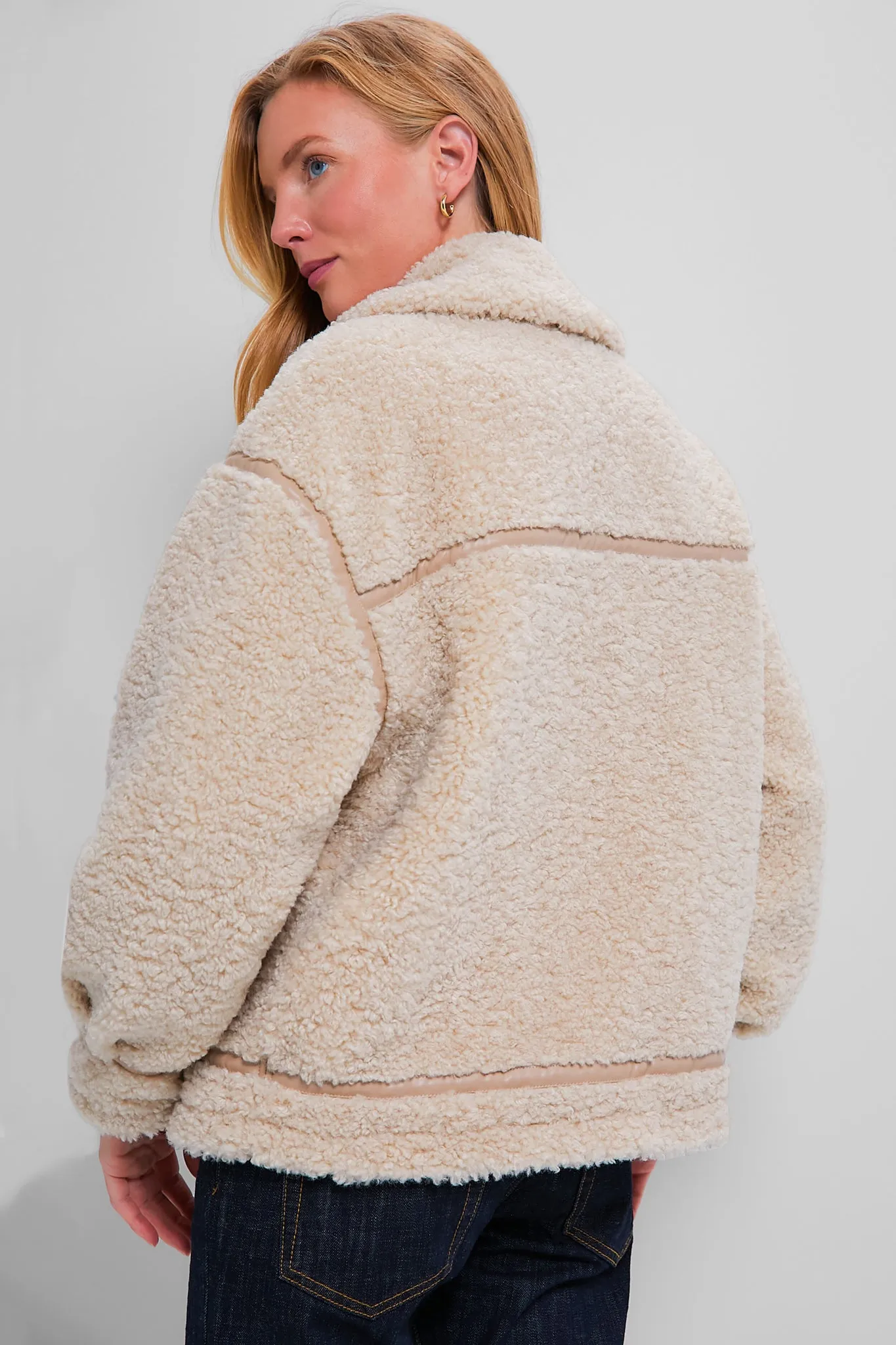 Fossil Ari Sherpa Coat sold by Tuckernuck product image thumbnail 4