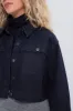 Black Denim Dean Jacket sold by Tuckernuck