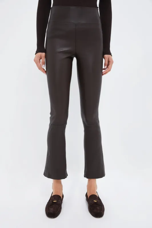 Americano Leather Ankle Flare Legging sold by Tuckernuck