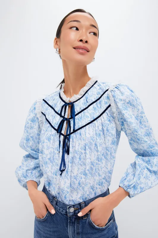 Blue Rose Colette Top sold by Tuckernuck