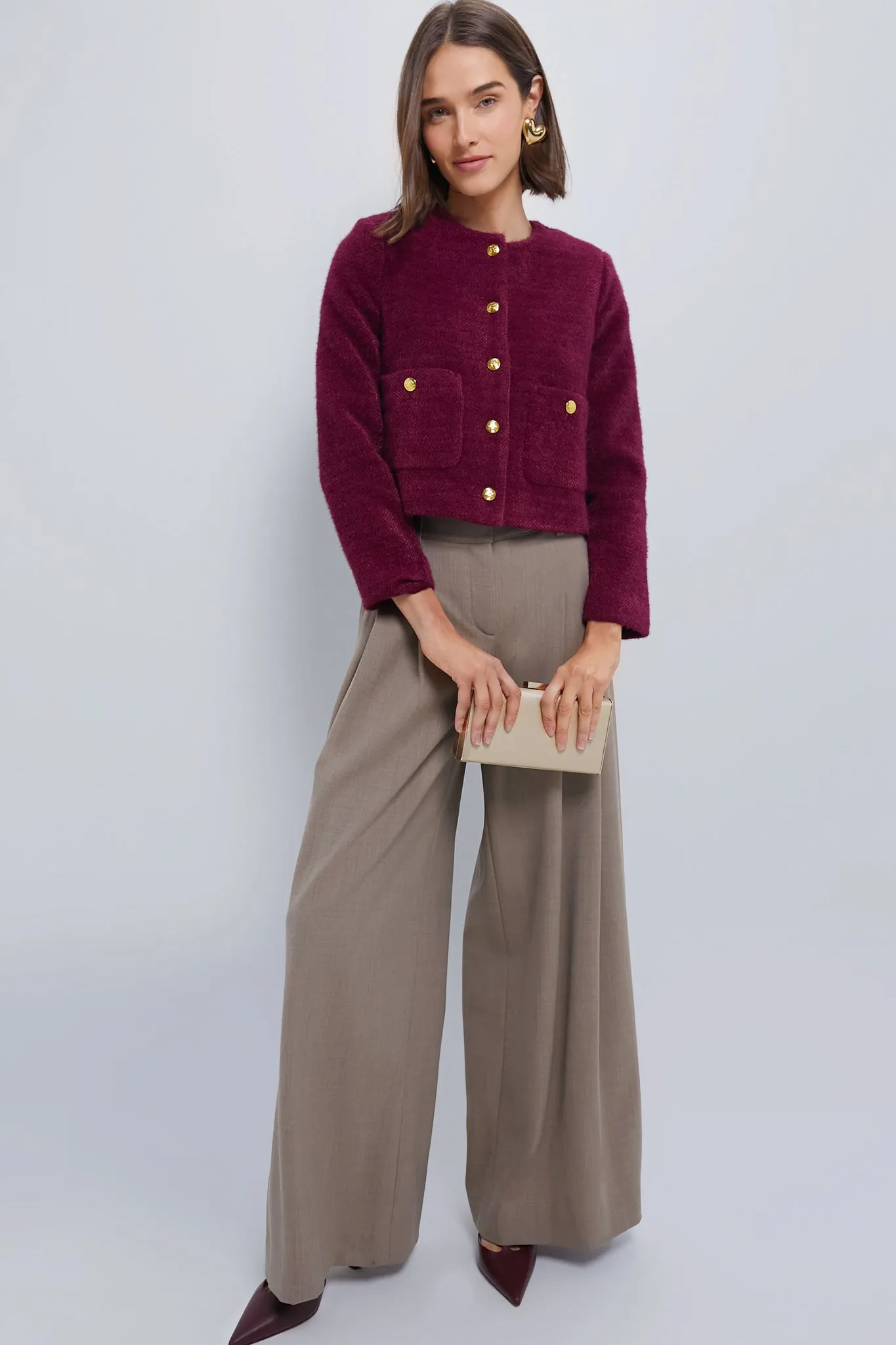 Gold Hart Earrings sold by Tuckernuck product image thumbnail 3