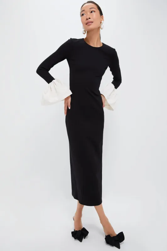 Black and Ivory Hawthorne Maxi Dress sold by Tuckernuck