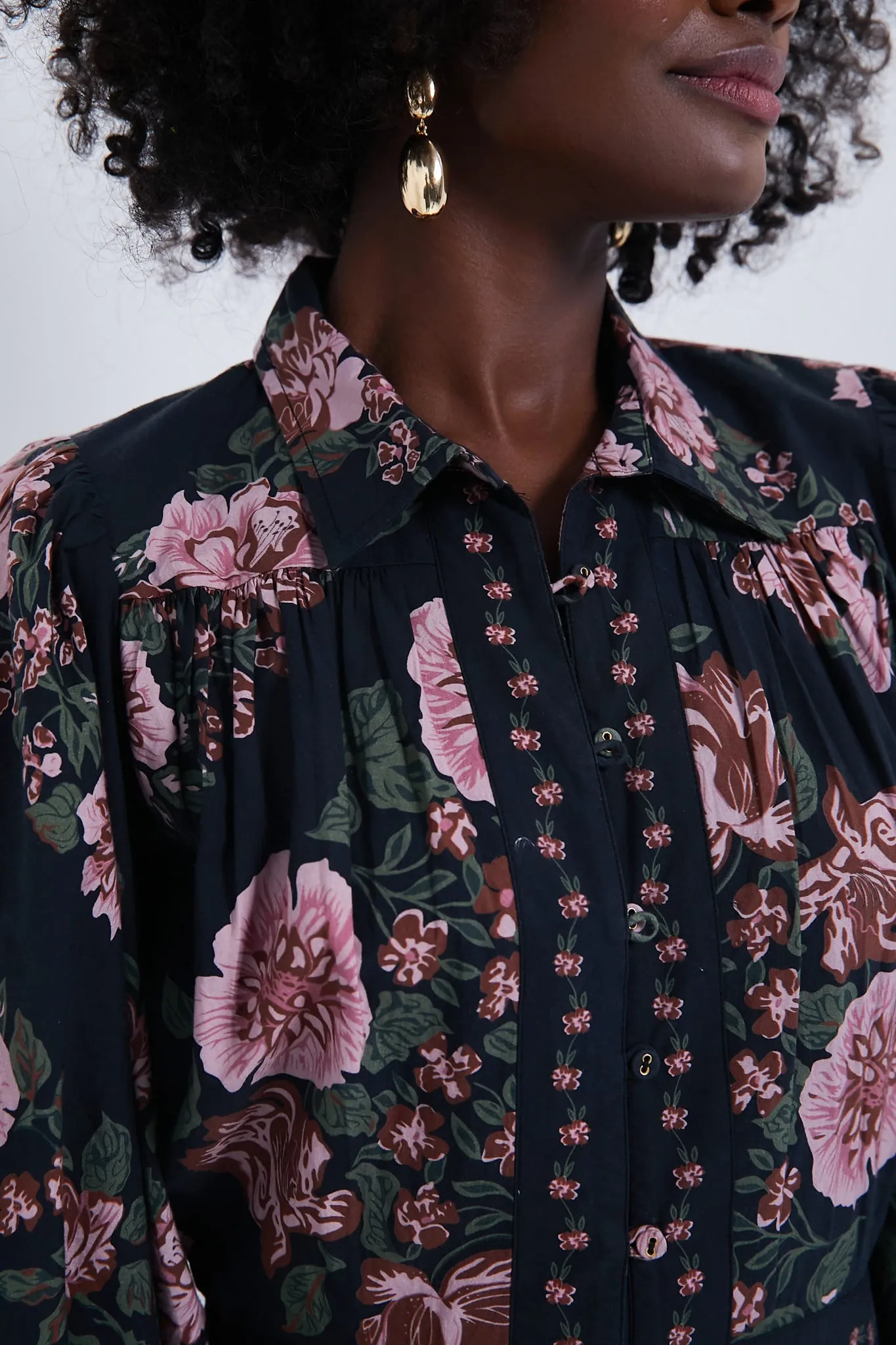 Juliet Print Gillian Midi Dress sold by Tuckernuck product image thumbnail 5