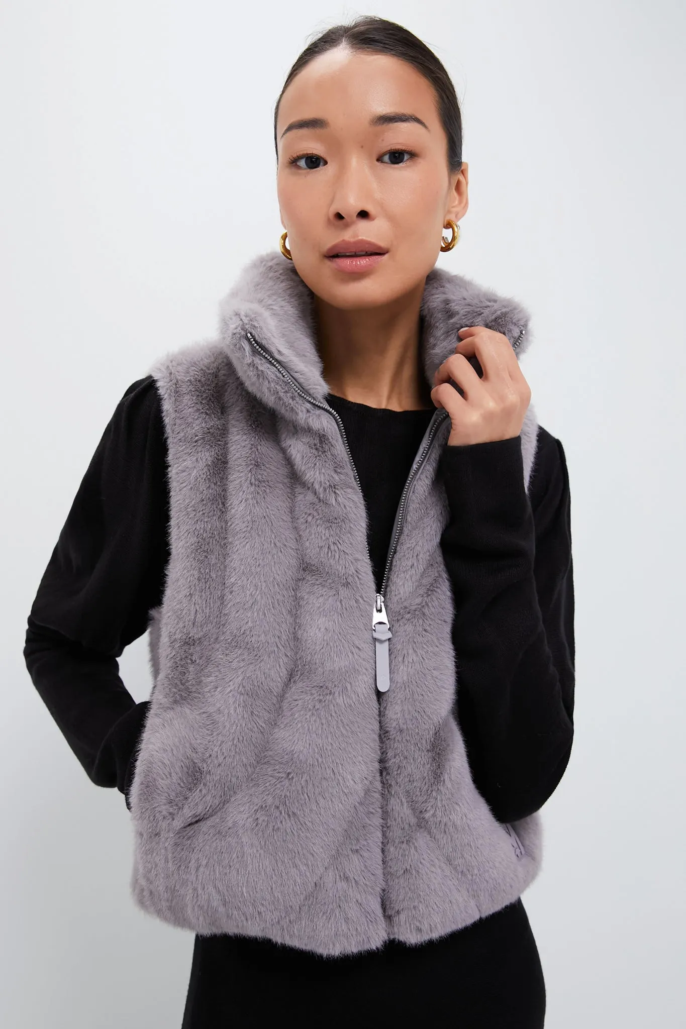 Carbon Ginny Vest sold by Tuckernuck